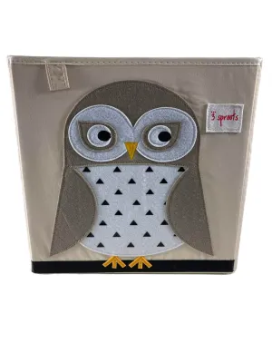 3 Sprouts Storage Box, Owl