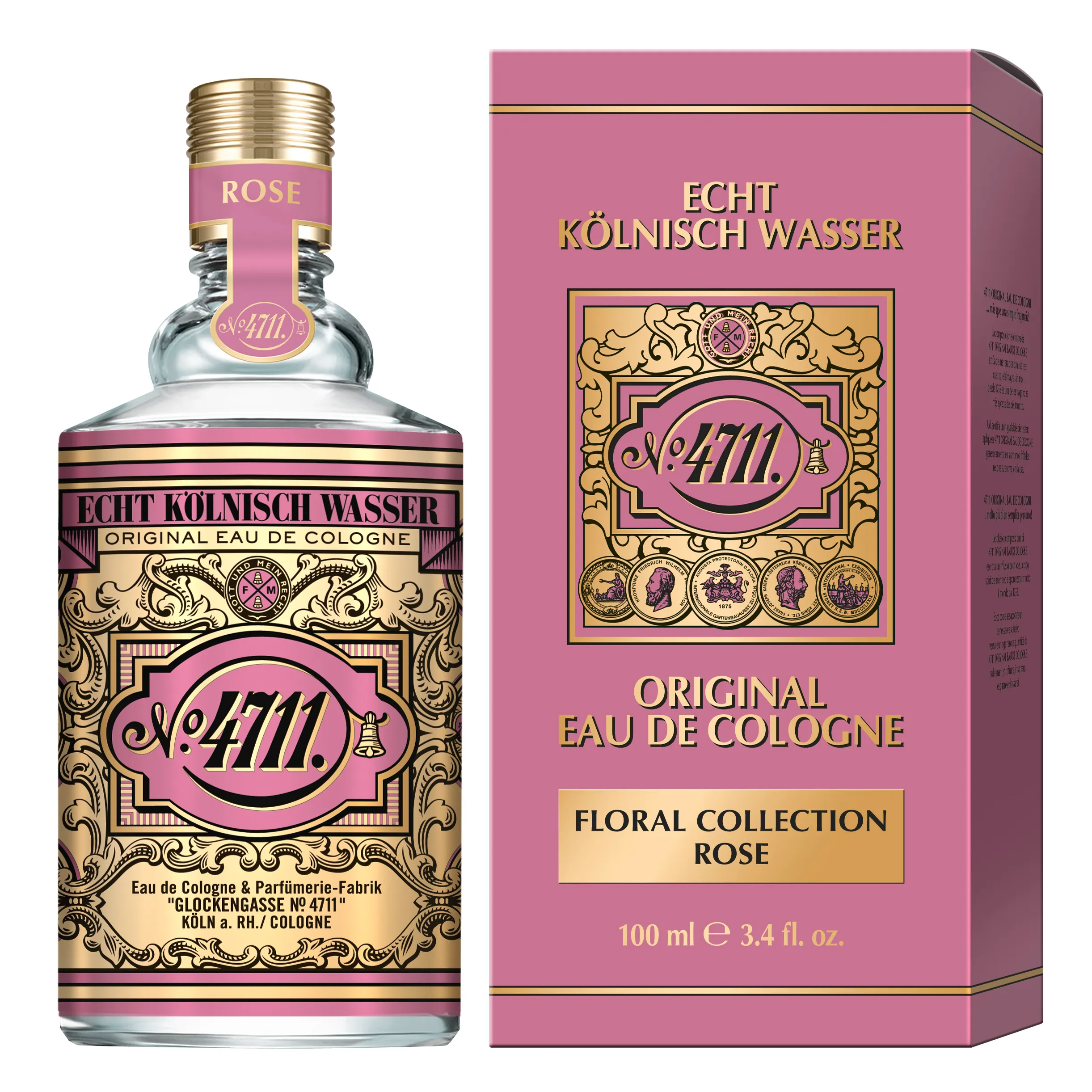4711 Floral Collection Rose by Maurer & Wirtz 100ml EDC