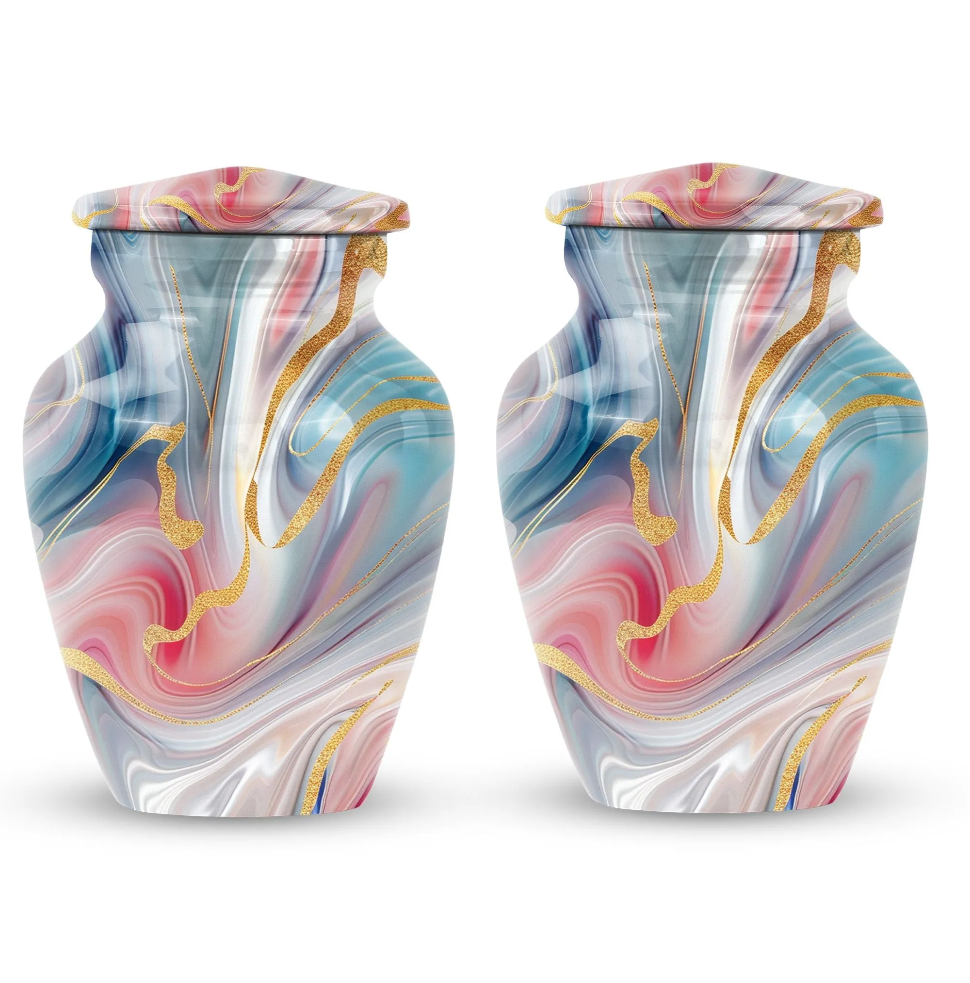 Abstract Eternity: Aesthetic Cremation Urn for Loved Ones