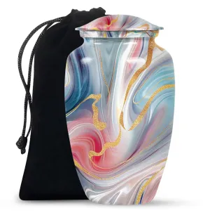 Abstract Eternity: Aesthetic Cremation Urn for Loved Ones