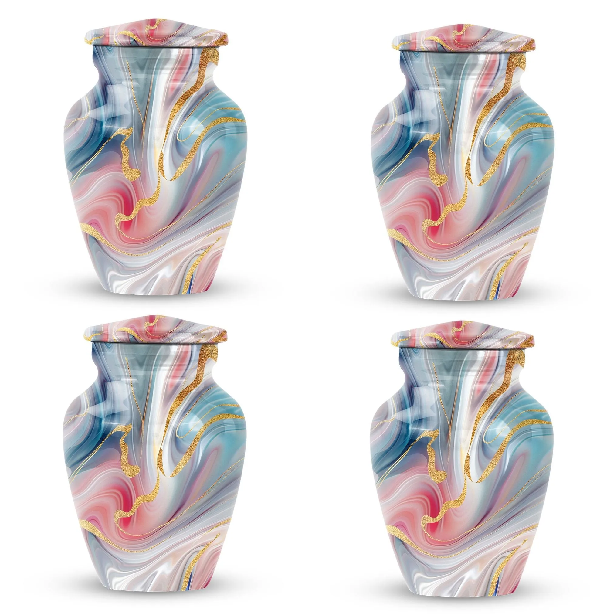 Abstract Eternity: Aesthetic Cremation Urn for Loved Ones