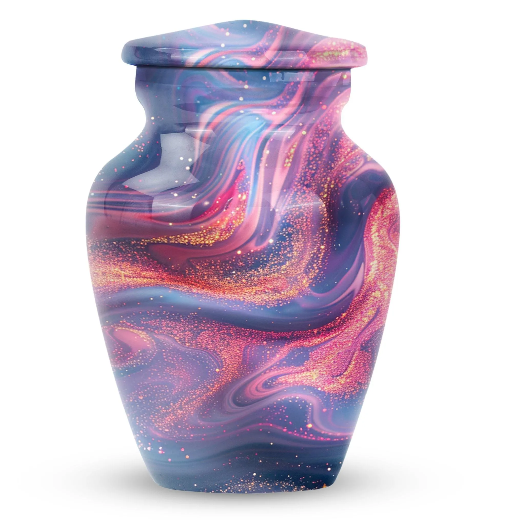 Abstract Eternity: Commemorative Urn for Ashes of Loved Ones