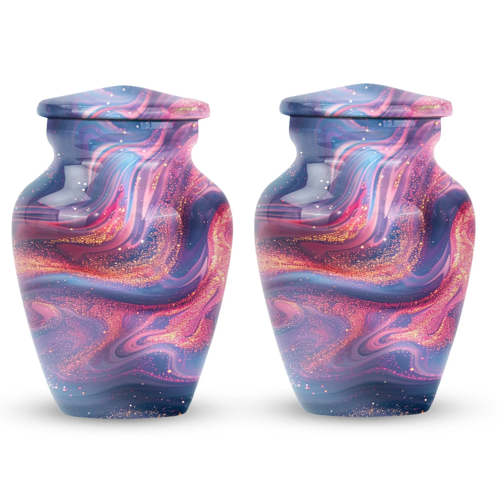 Abstract Eternity: Commemorative Urn for Ashes of Loved Ones