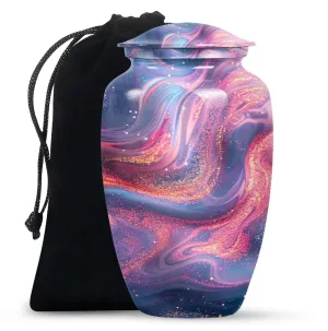 Abstract Eternity: Commemorative Urn for Ashes of Loved Ones