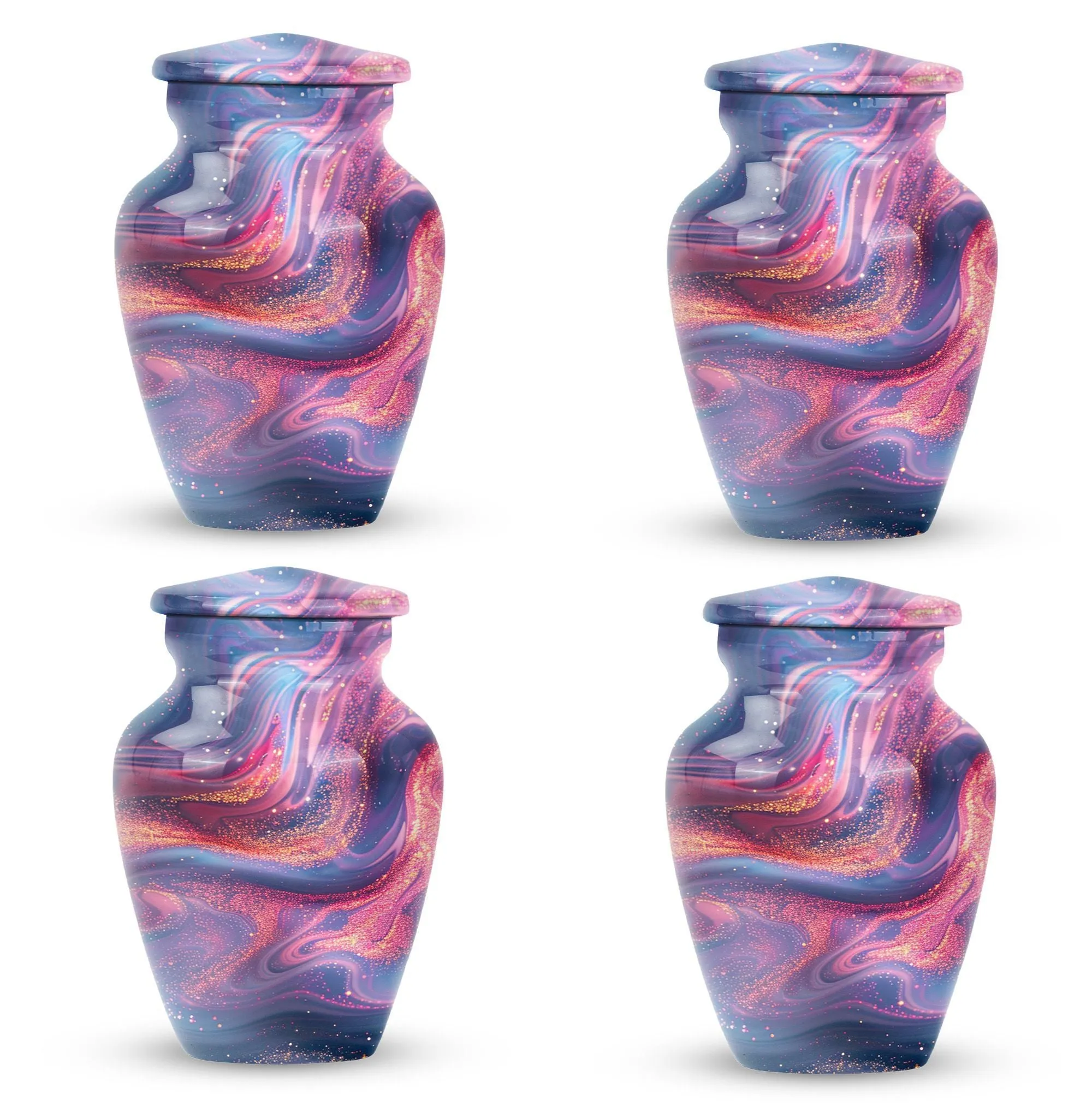 Abstract Eternity: Commemorative Urn for Ashes of Loved Ones