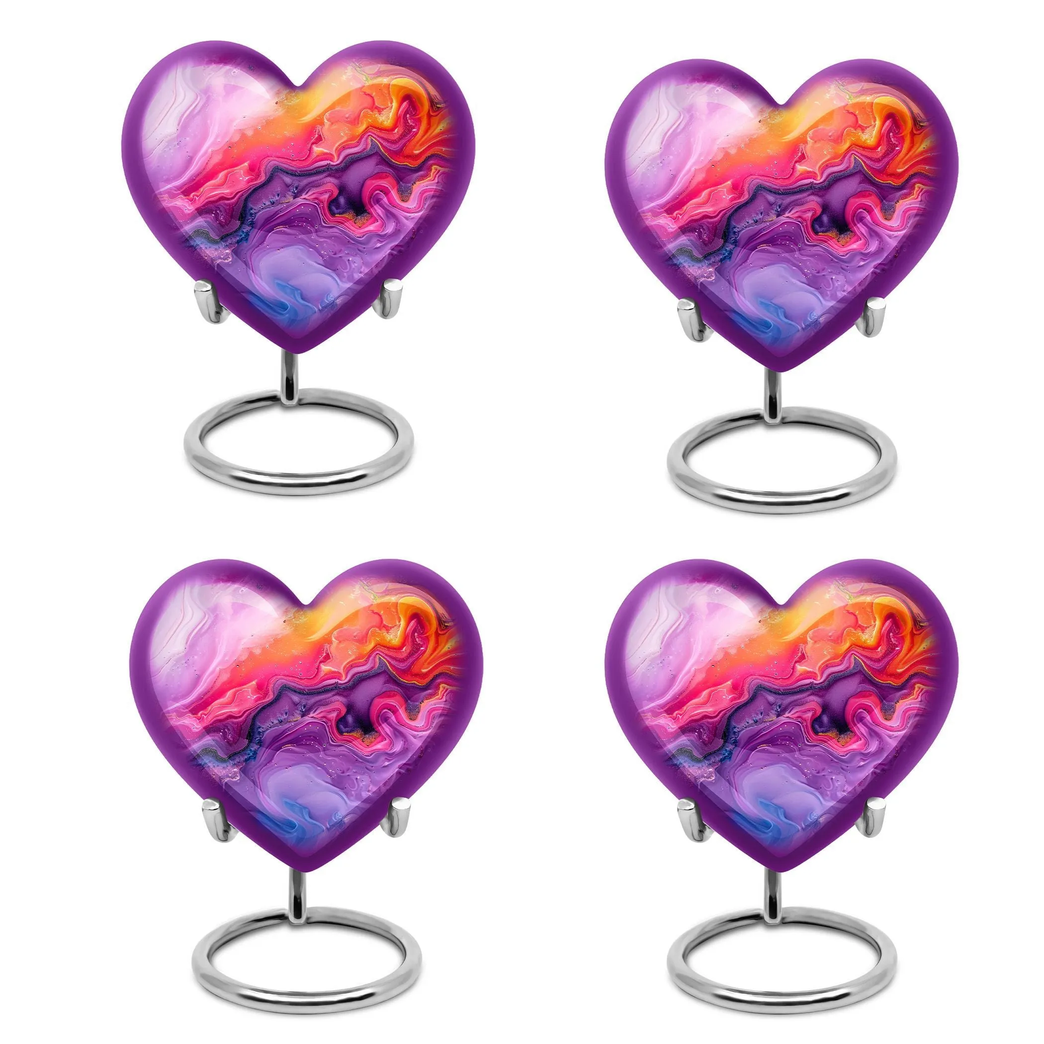 Abstract Love Remembrance - Large Burial Memorial Urn