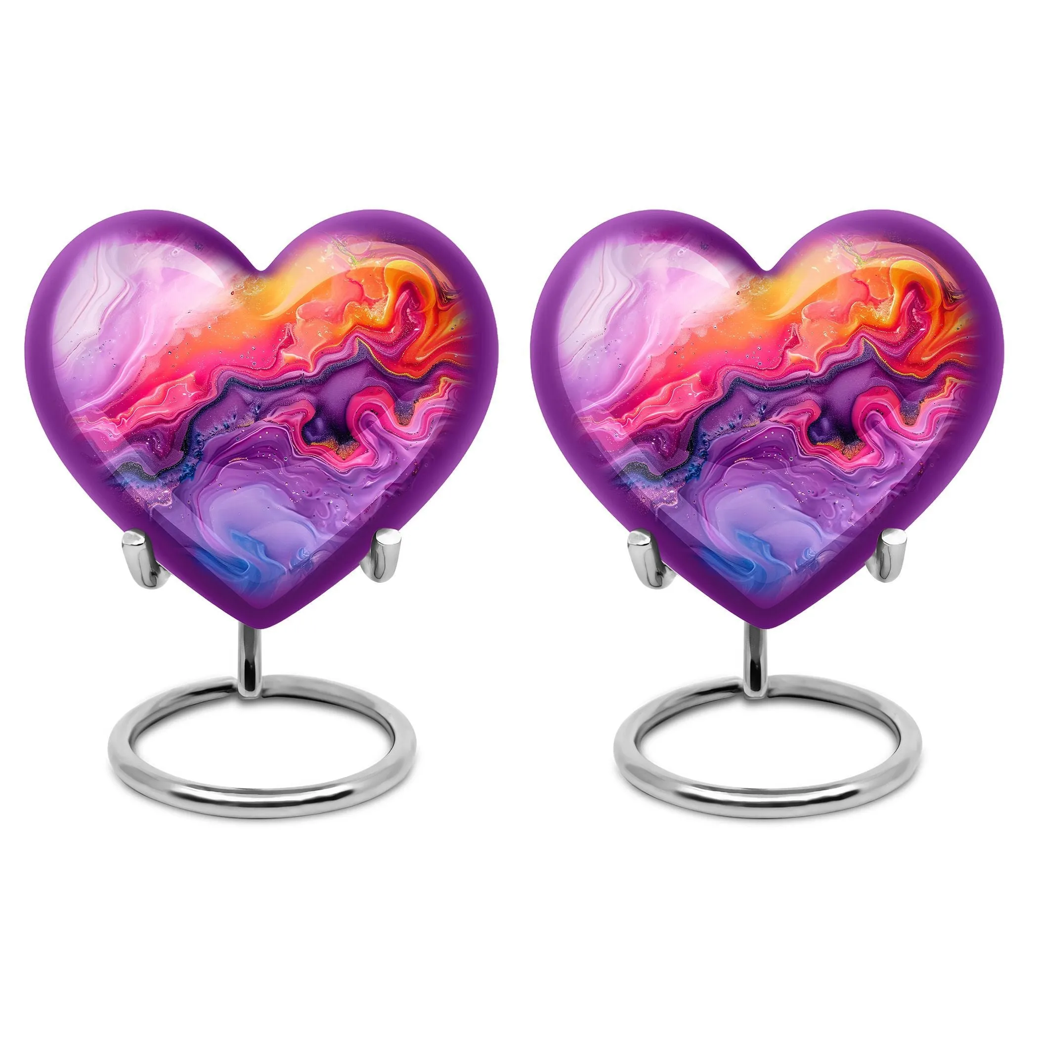 Abstract Love Remembrance - Large Burial Memorial Urn