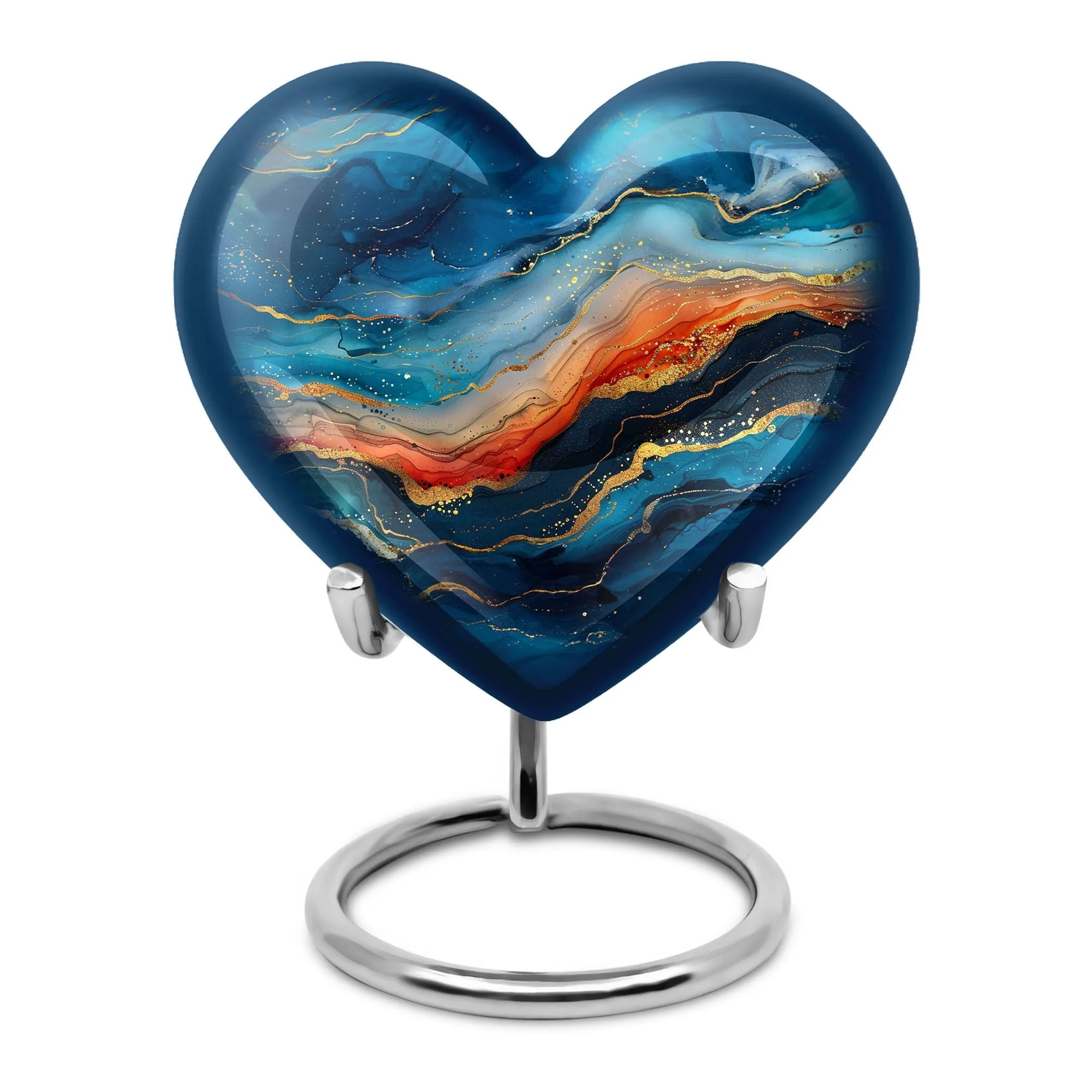 Abstract Urn Treasure - Memorial Encore for Sublime Farewell