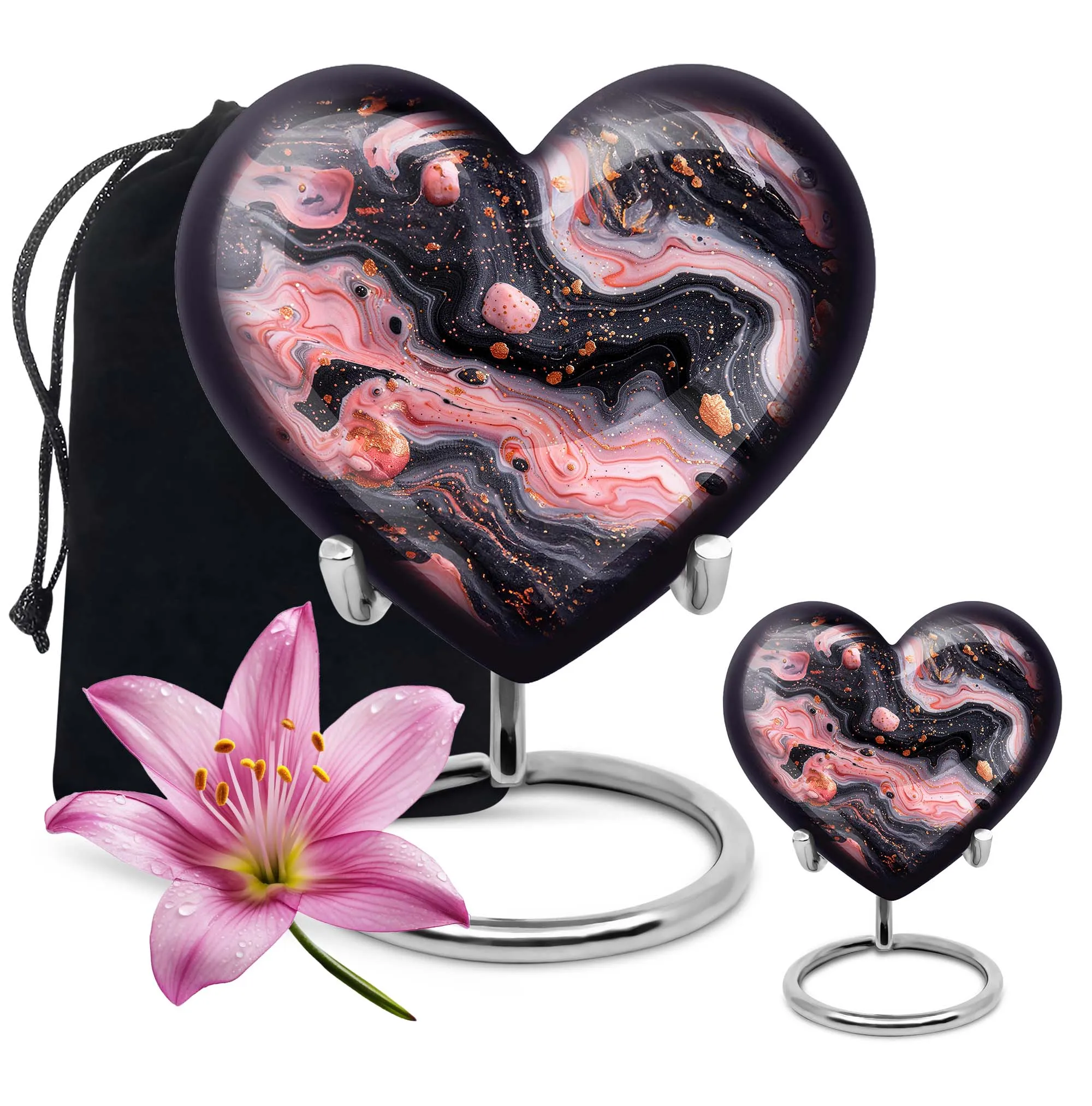 Abstract Urn Tribute: Cremation-like Safekeep for Human Remains