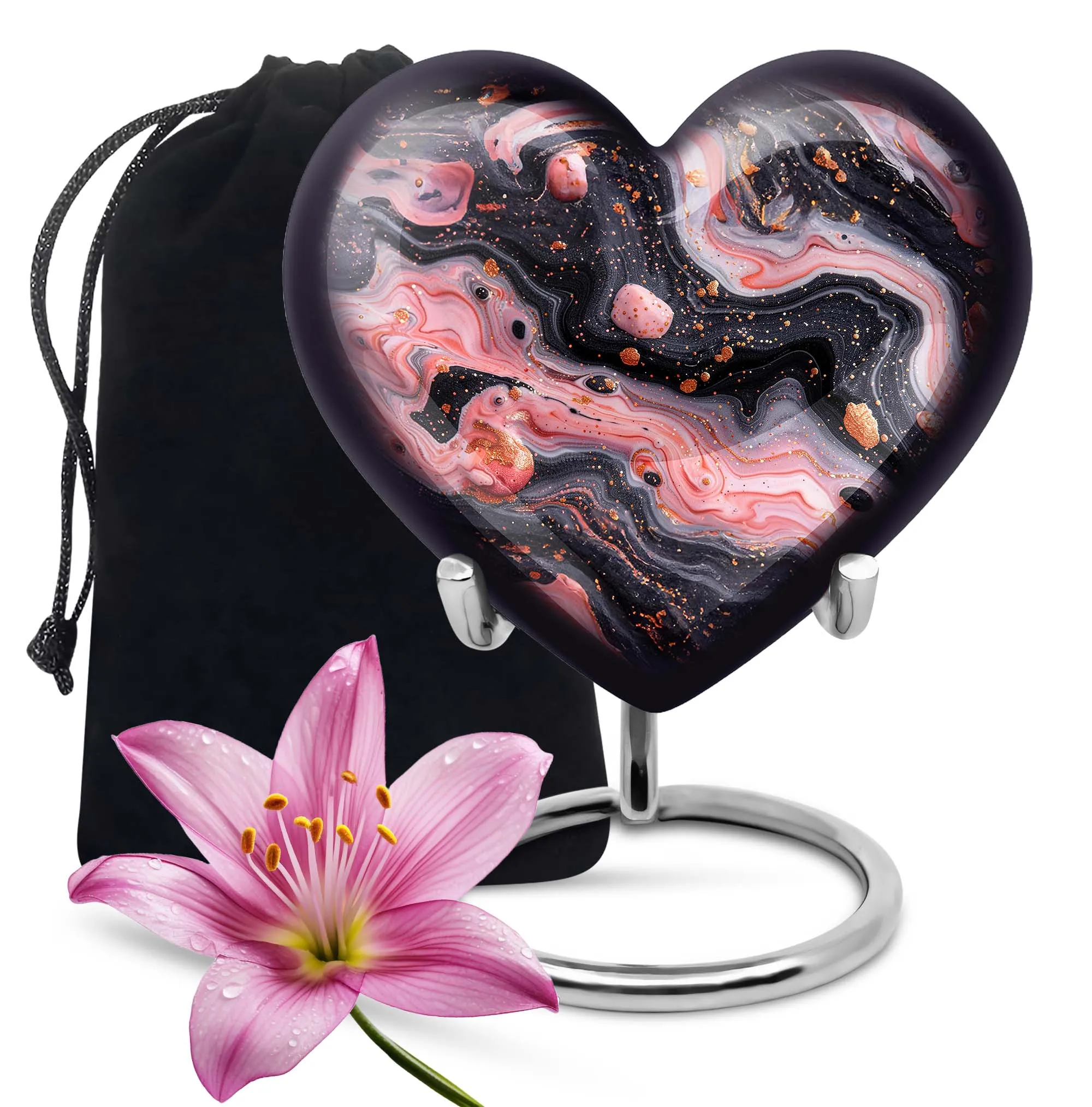 Abstract Urn Tribute: Cremation-like Safekeep for Human Remains