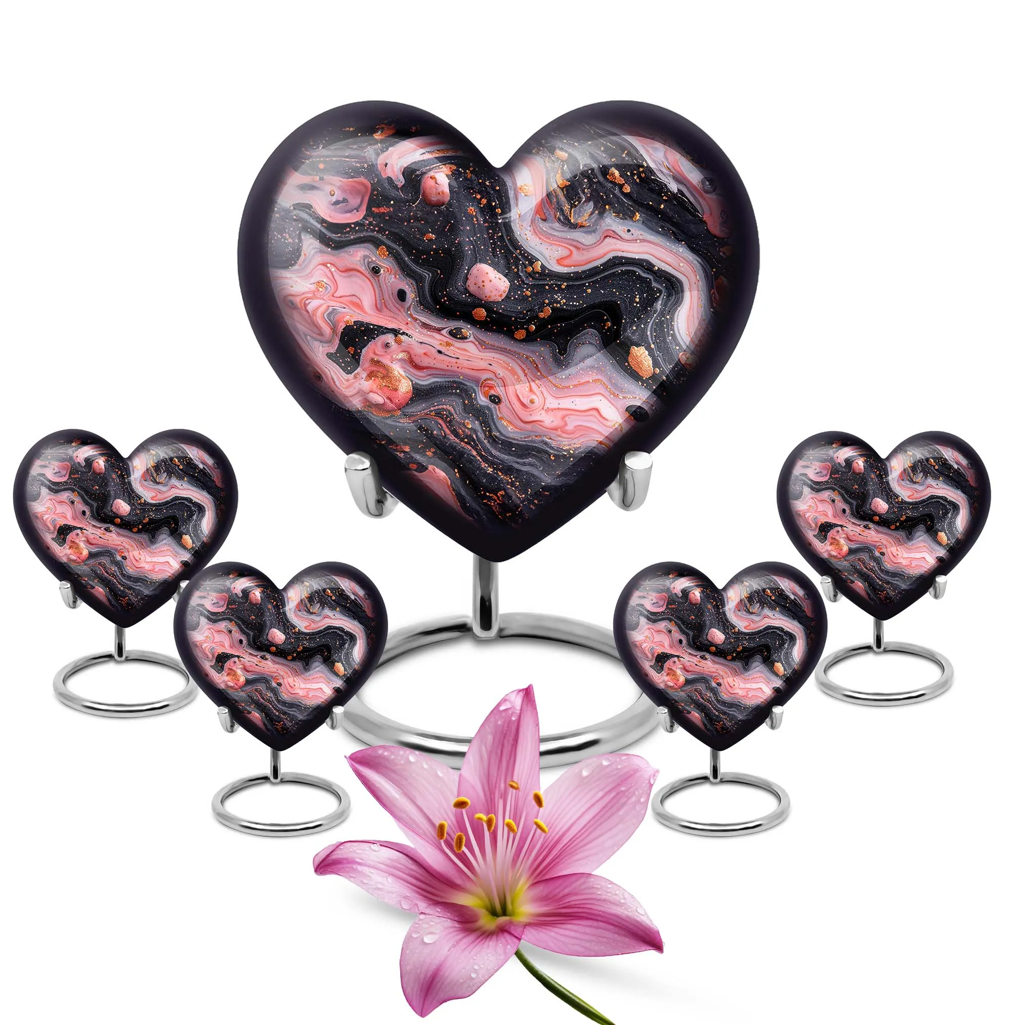 Abstract Urn Tribute: Cremation-like Safekeep for Human Remains