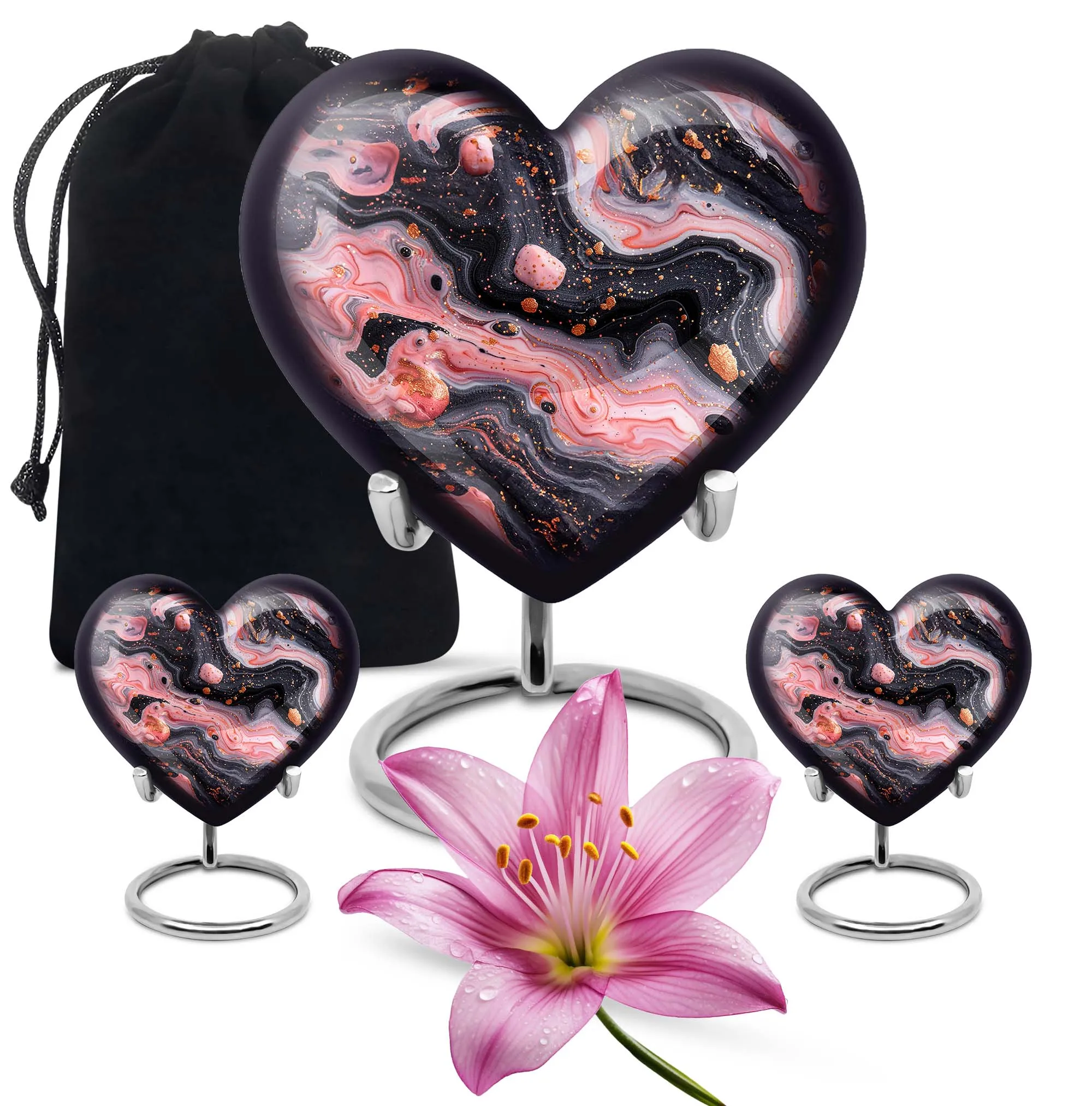 Abstract Urn Tribute: Cremation-like Safekeep for Human Remains