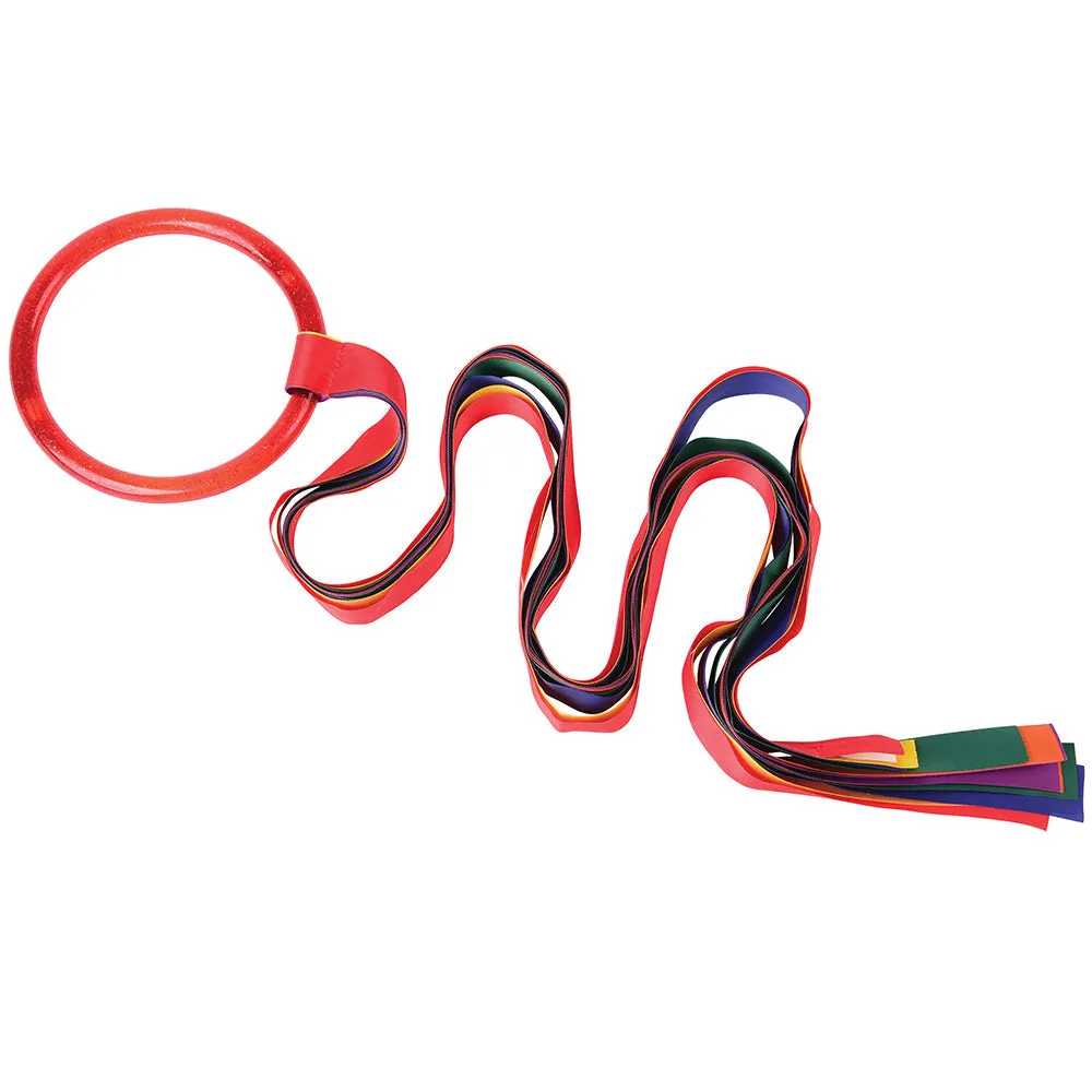 Active Play Essentials Bundle | 18-Piece Gross Motor Set with Ribbon Hoops, Ankle Hoops & Playground Balls