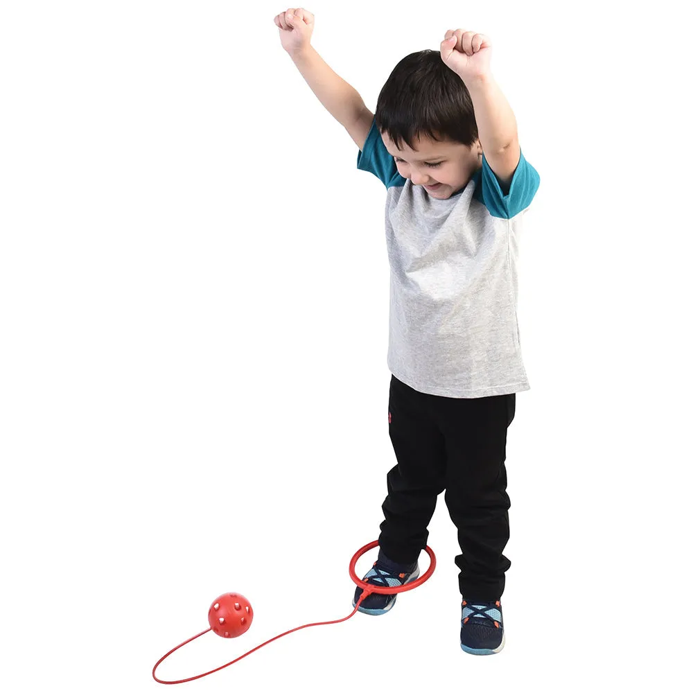 Active Play Essentials Bundle | 18-Piece Gross Motor Set with Ribbon Hoops, Ankle Hoops & Playground Balls