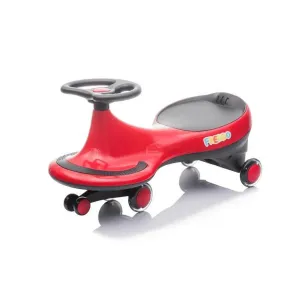 Baker & Taylor Publishing GR3688847 Freddo Swing Toy Car with Flashing Wheels, Red