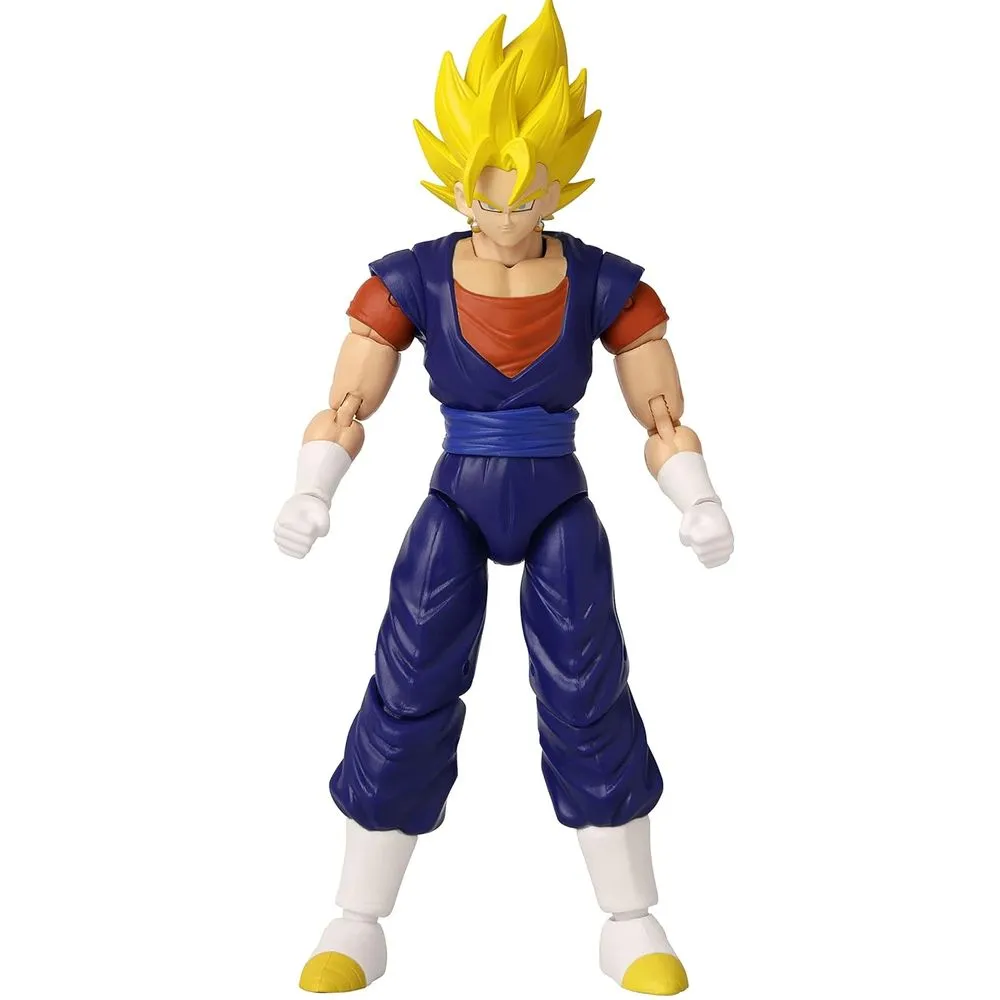 BANDAI AMERICA 37142 Dragon Ball Super - Super Saiyan Vegito 6" Action Figure Power Up Pack