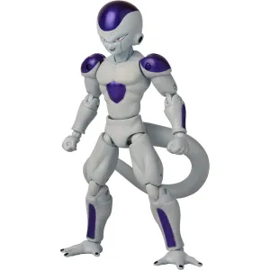 Bandai Dragon Ball Frieza 4th Form Figure Collectible Action Figure with 25 Points of Articulation