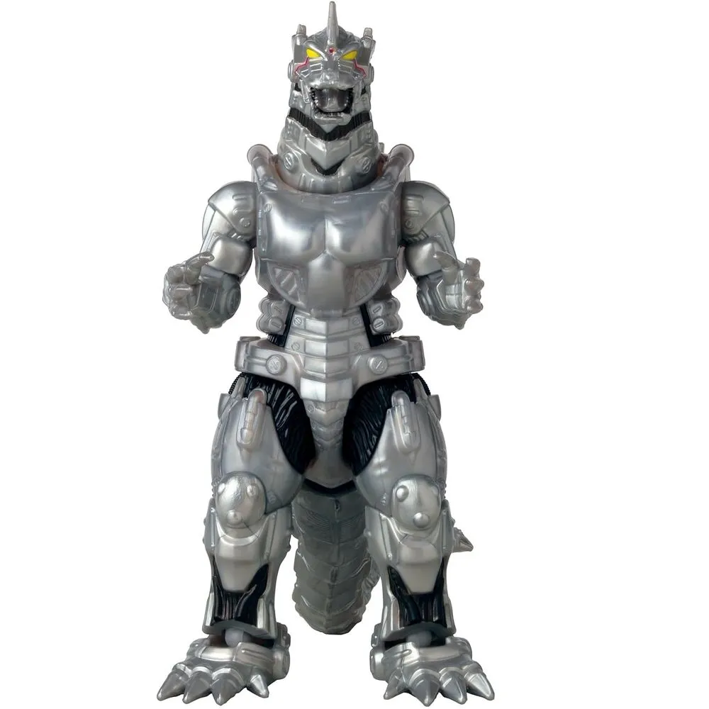 Bandai Namco 92342 6" Godzilla 2002 Action Figure Set, Silver