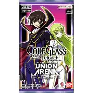 Bandai Union Arena TCG Code Geass: Lelouch of the Rebellion Booster Pack (12 Cards)