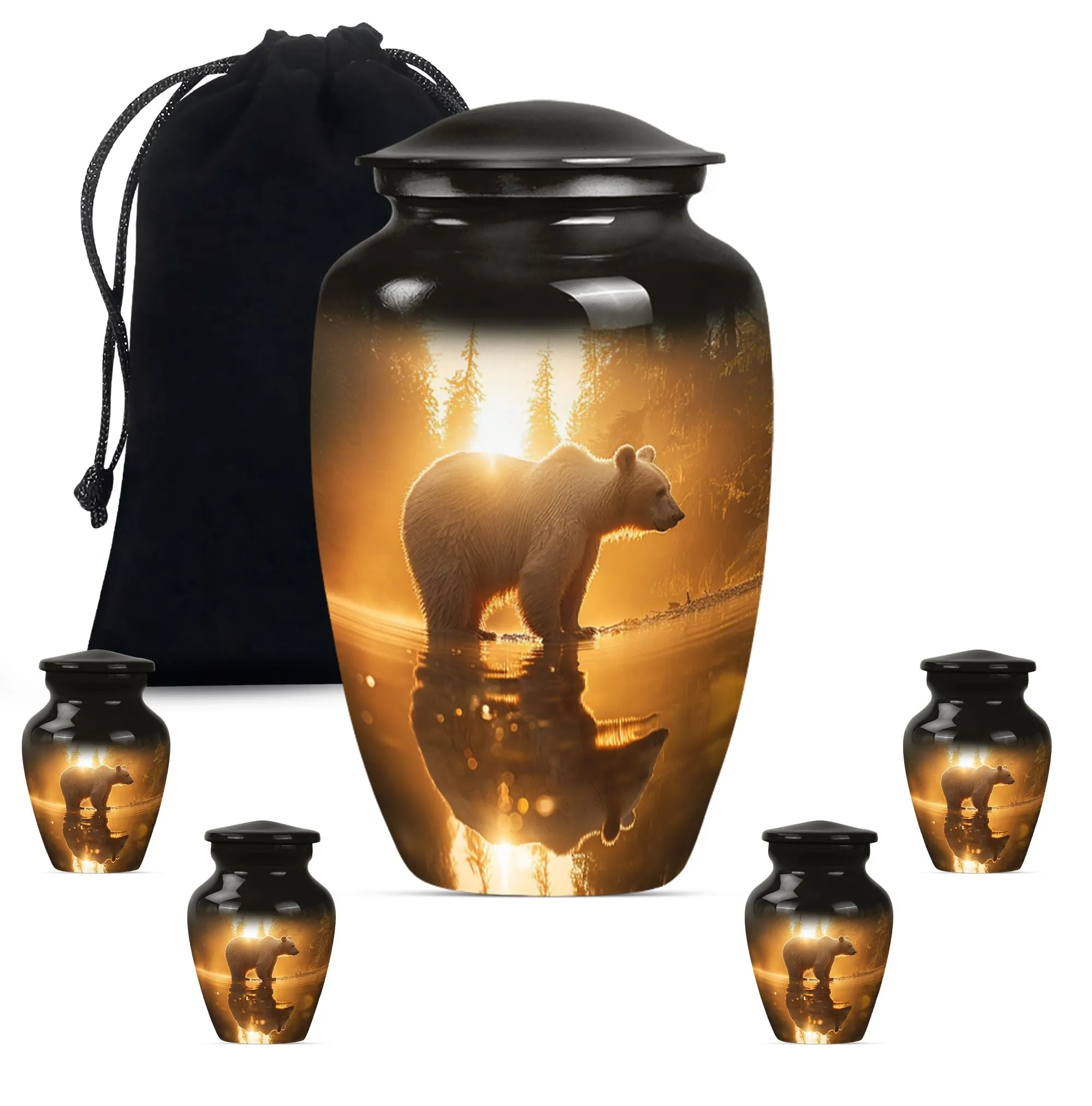 Bear Urn, A Tribute for Departed Souls