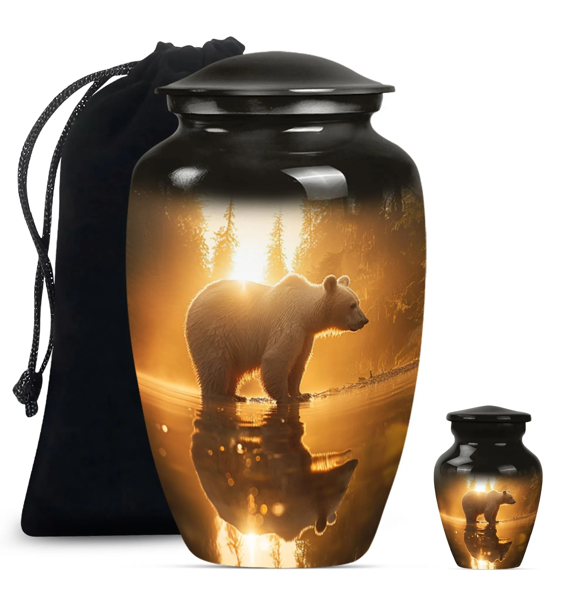 Bear Urn, A Tribute for Departed Souls