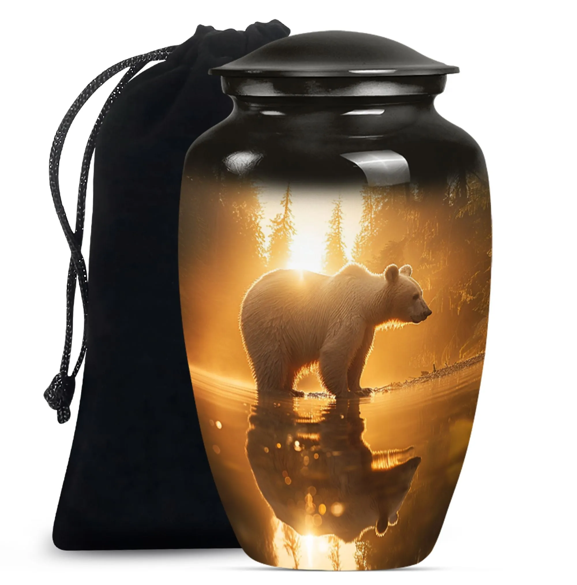 Bear Urn, A Tribute for Departed Souls