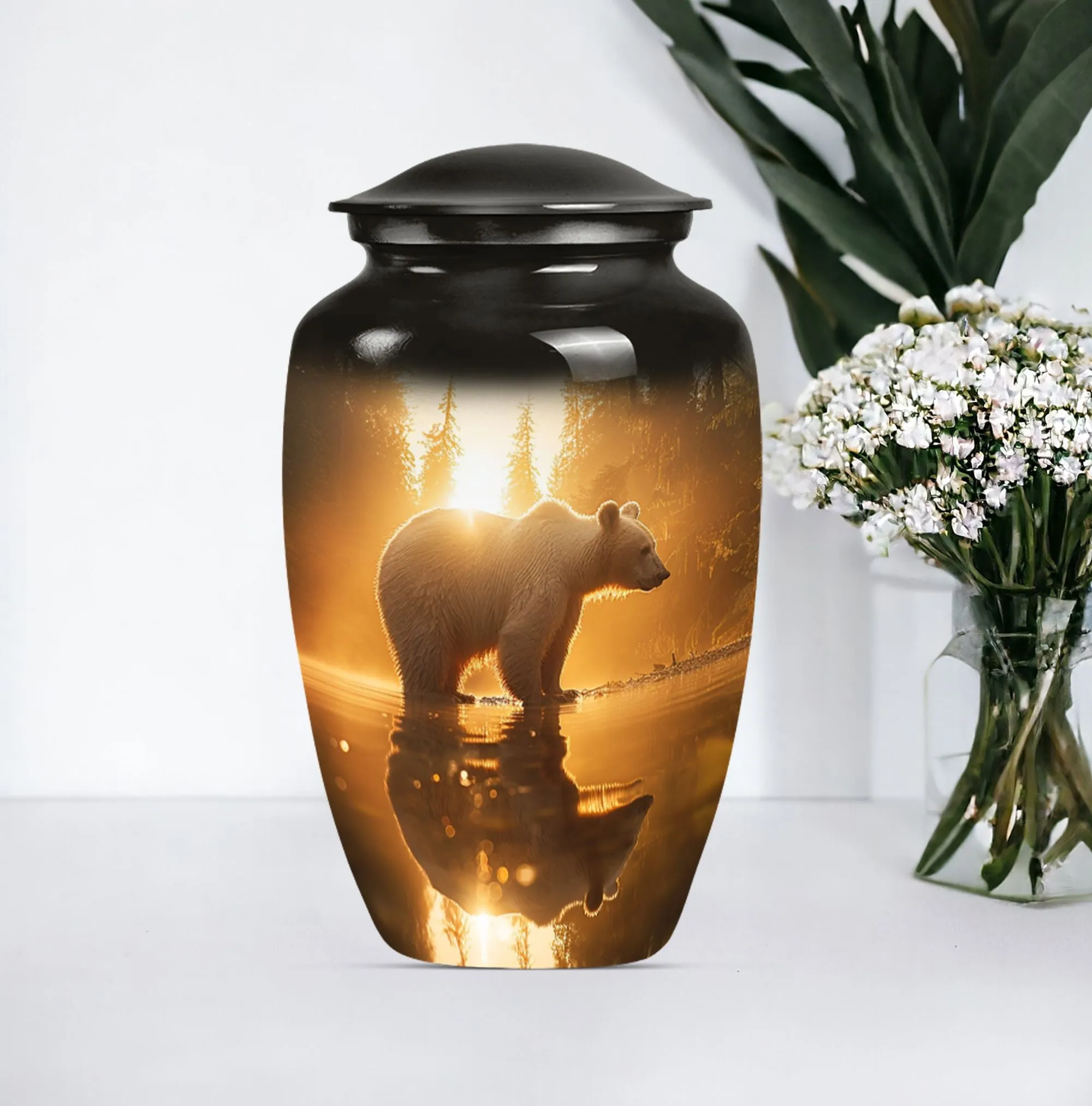 Bear Urn, A Tribute for Departed Souls