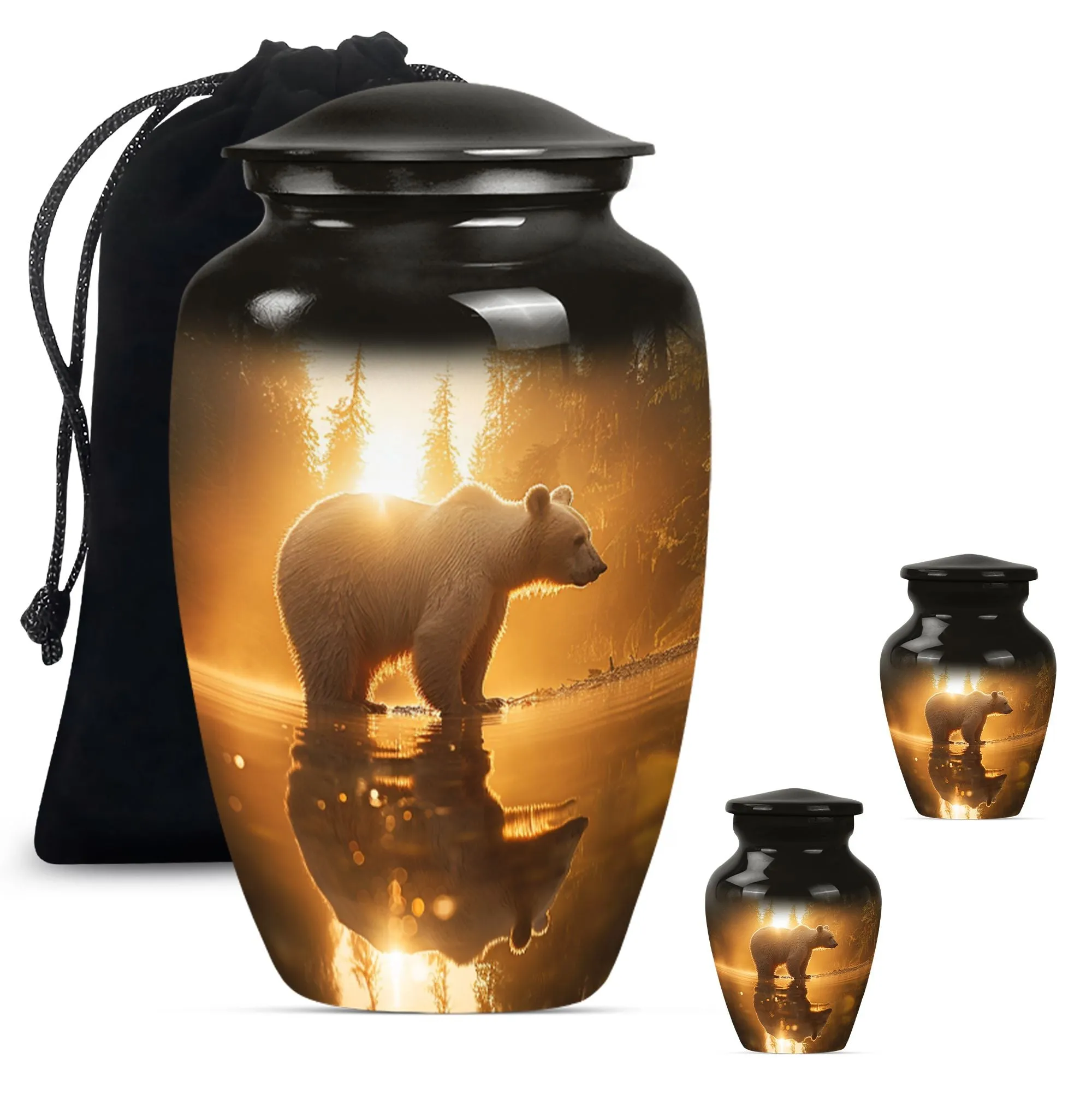 Bear Urn, A Tribute for Departed Souls