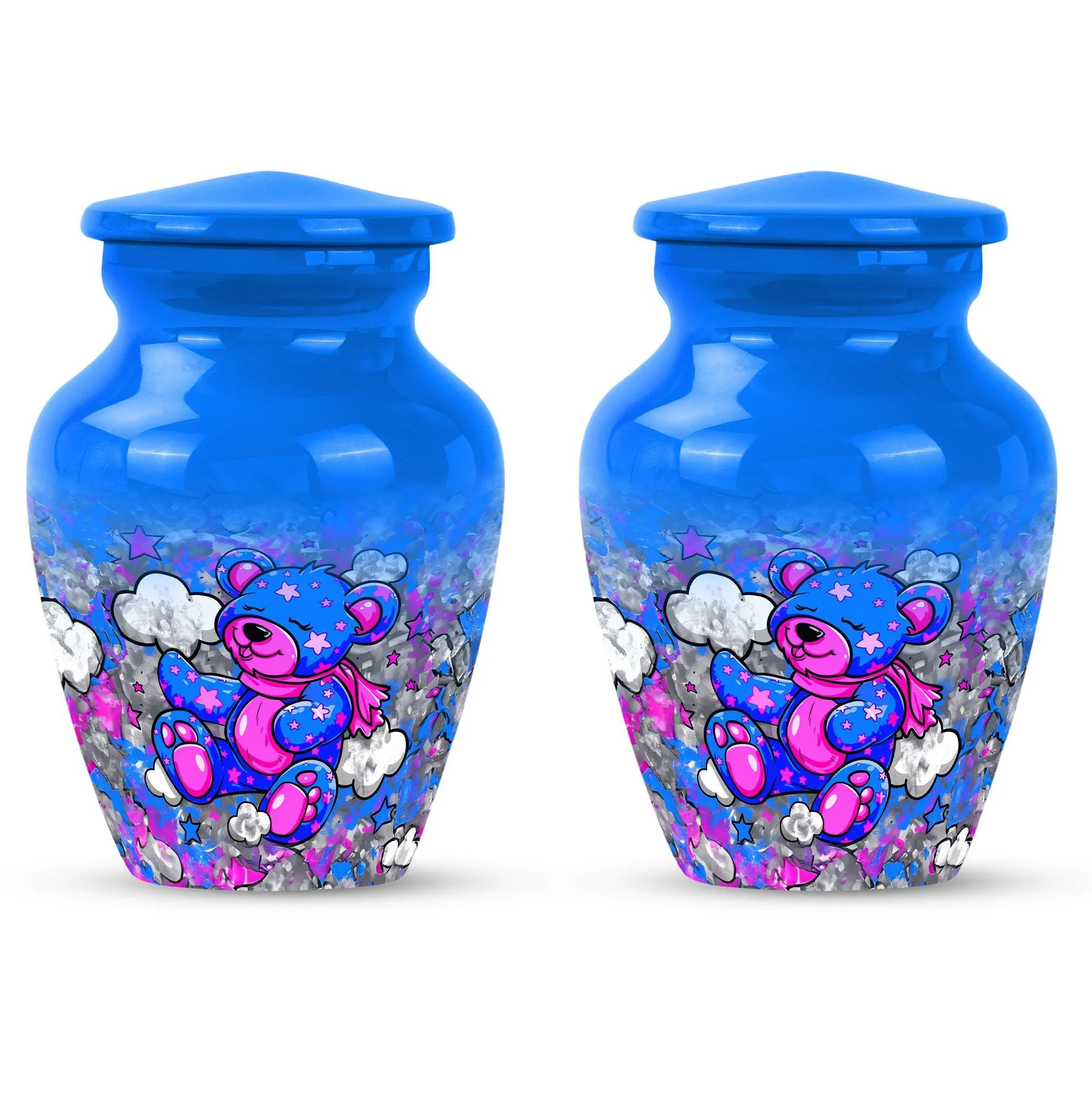 Bear Urn Memorial Elegance: Medium-sized Cremation Paragon