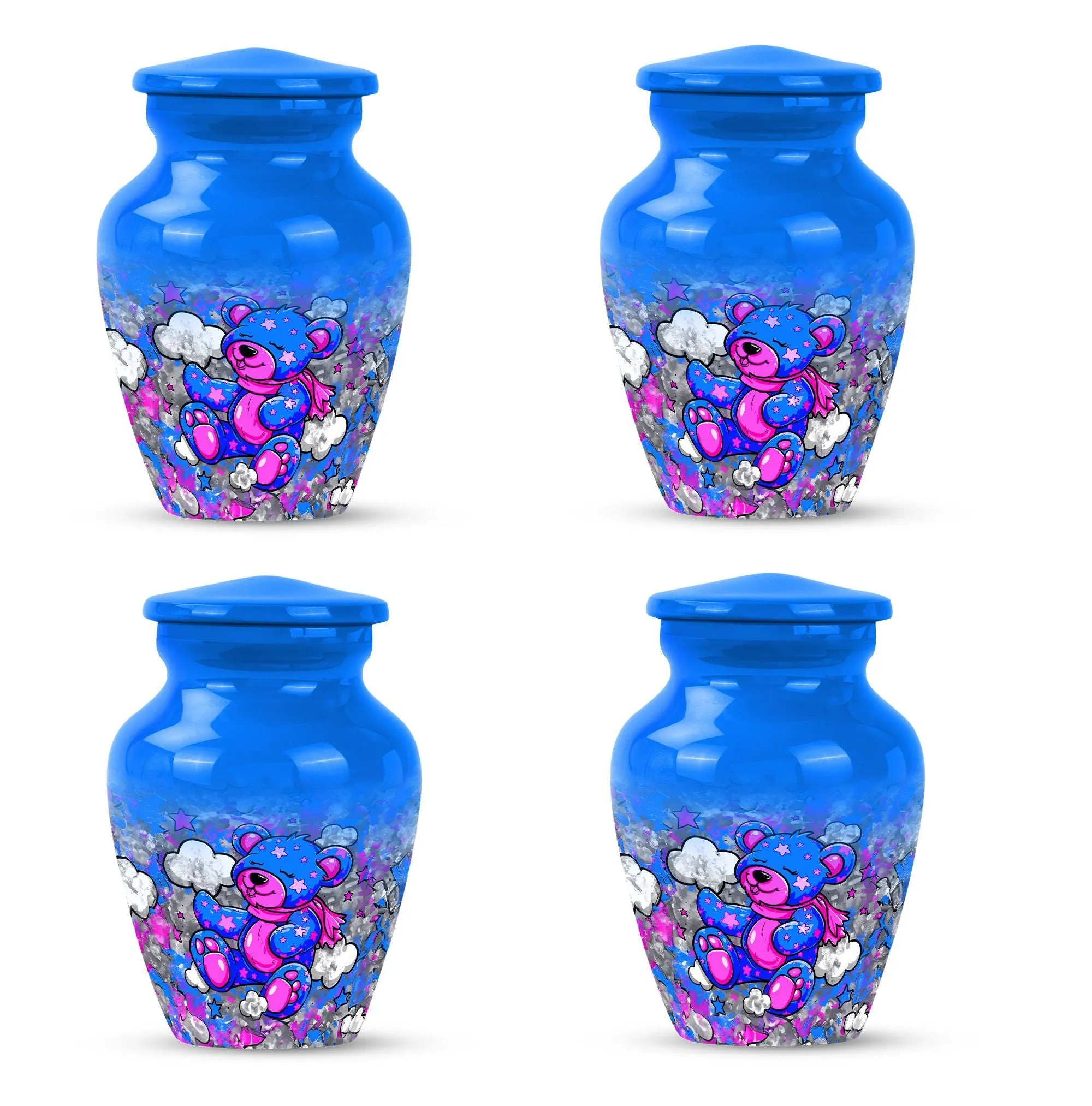 Bear Urn Memorial Elegance: Medium-sized Cremation Paragon