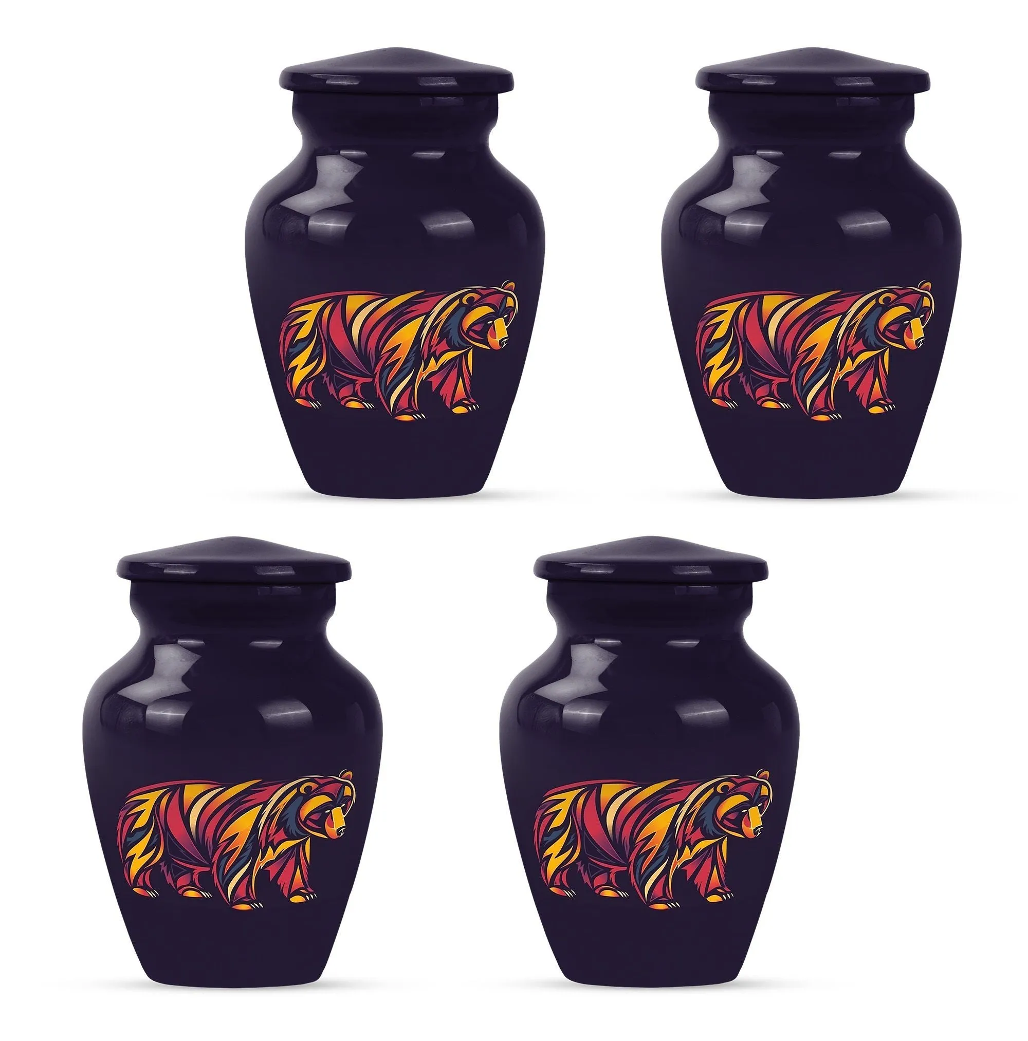 Bear Urn Radiance, Unyielding Medium Outstanding Cremation Vessel