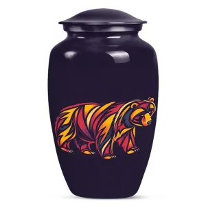 Bear Urn Radiance, Unyielding Medium Outstanding Cremation Vessel