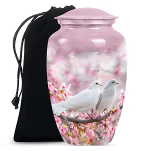 Beautiful Flying Dove Cremation Urn For Storing Mom Ashes