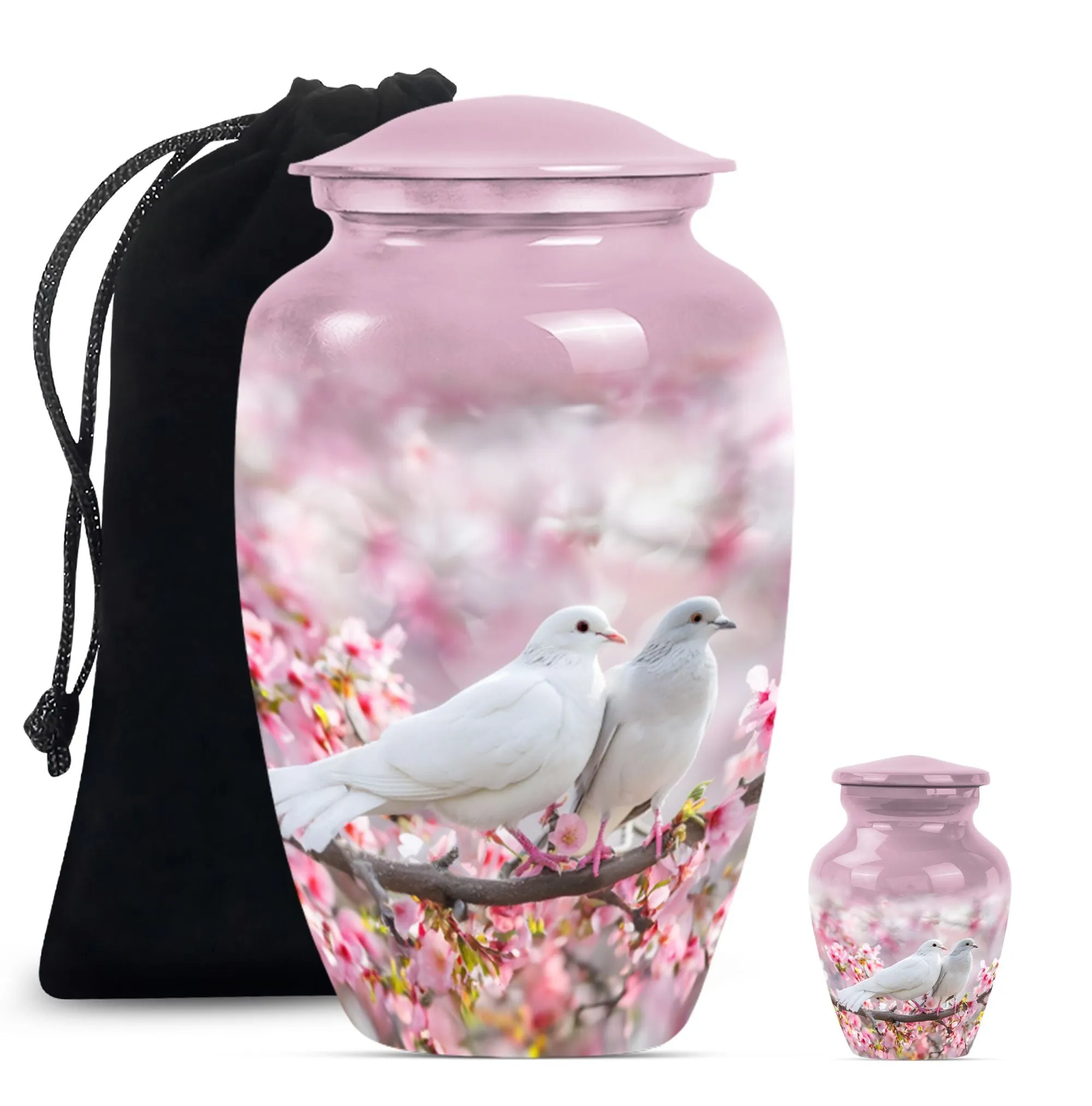 Beautiful Flying Dove Cremation Urn For Storing Mom Ashes
