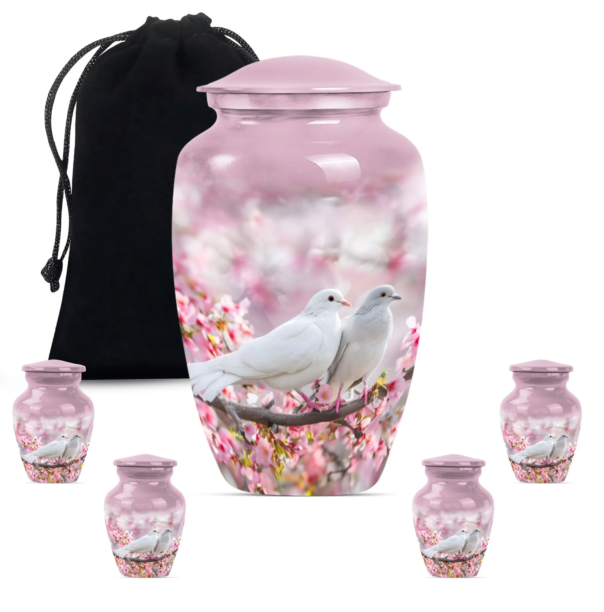 Beautiful Flying Dove Cremation Urn For Storing Mom Ashes