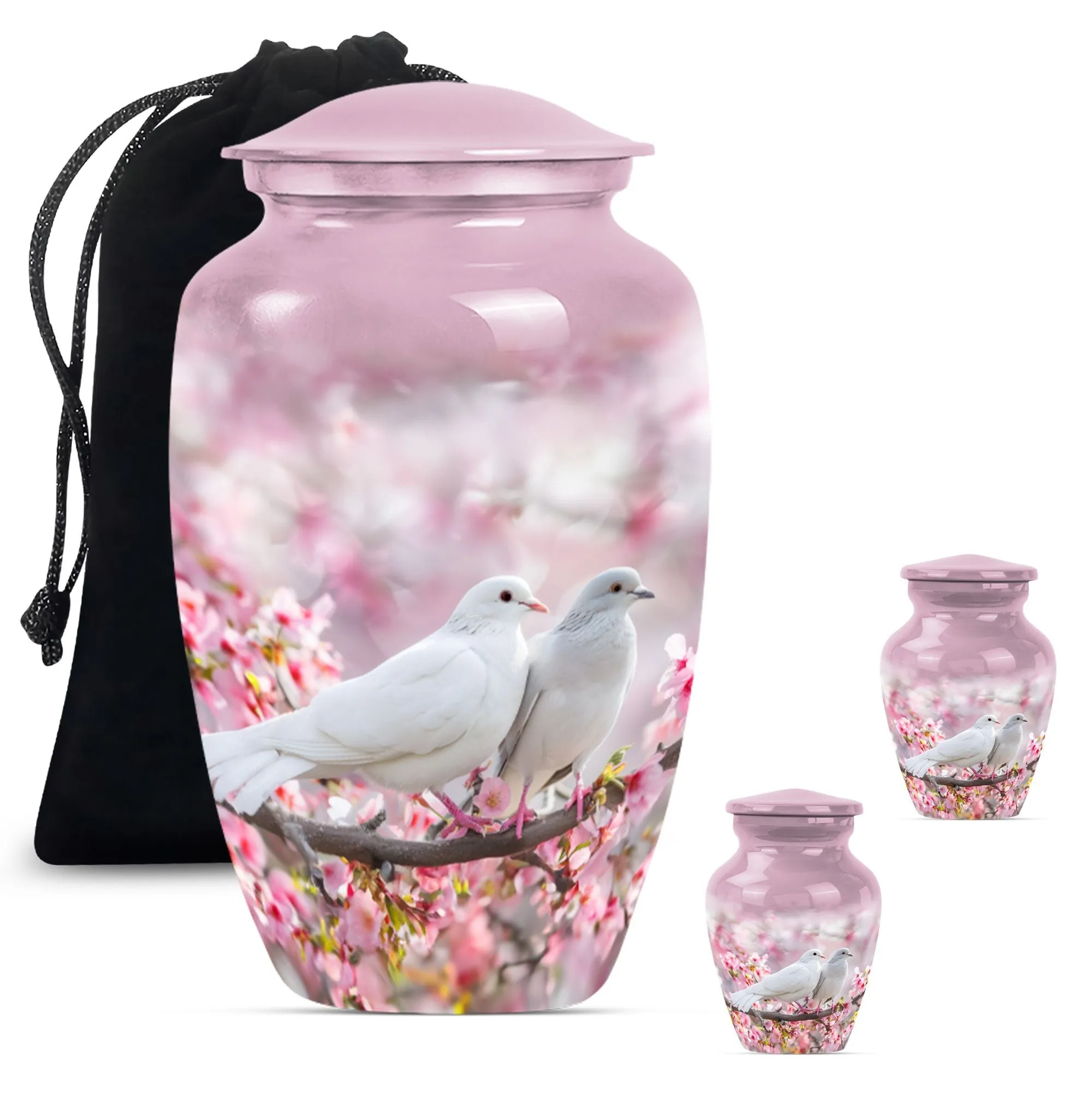 Beautiful Flying Dove Cremation Urn For Storing Mom Ashes
