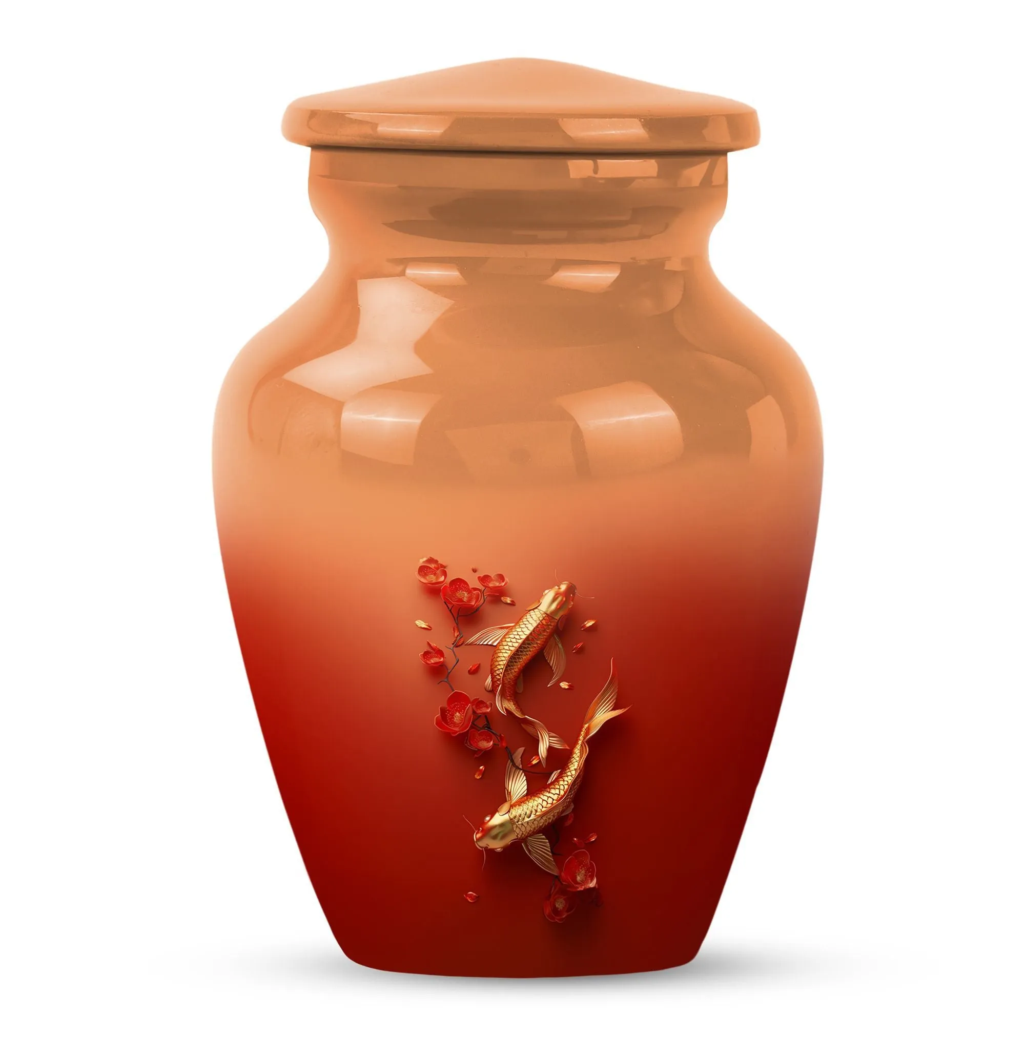 Beautiful Goldfish Cremation Urn for Cherished Memorials