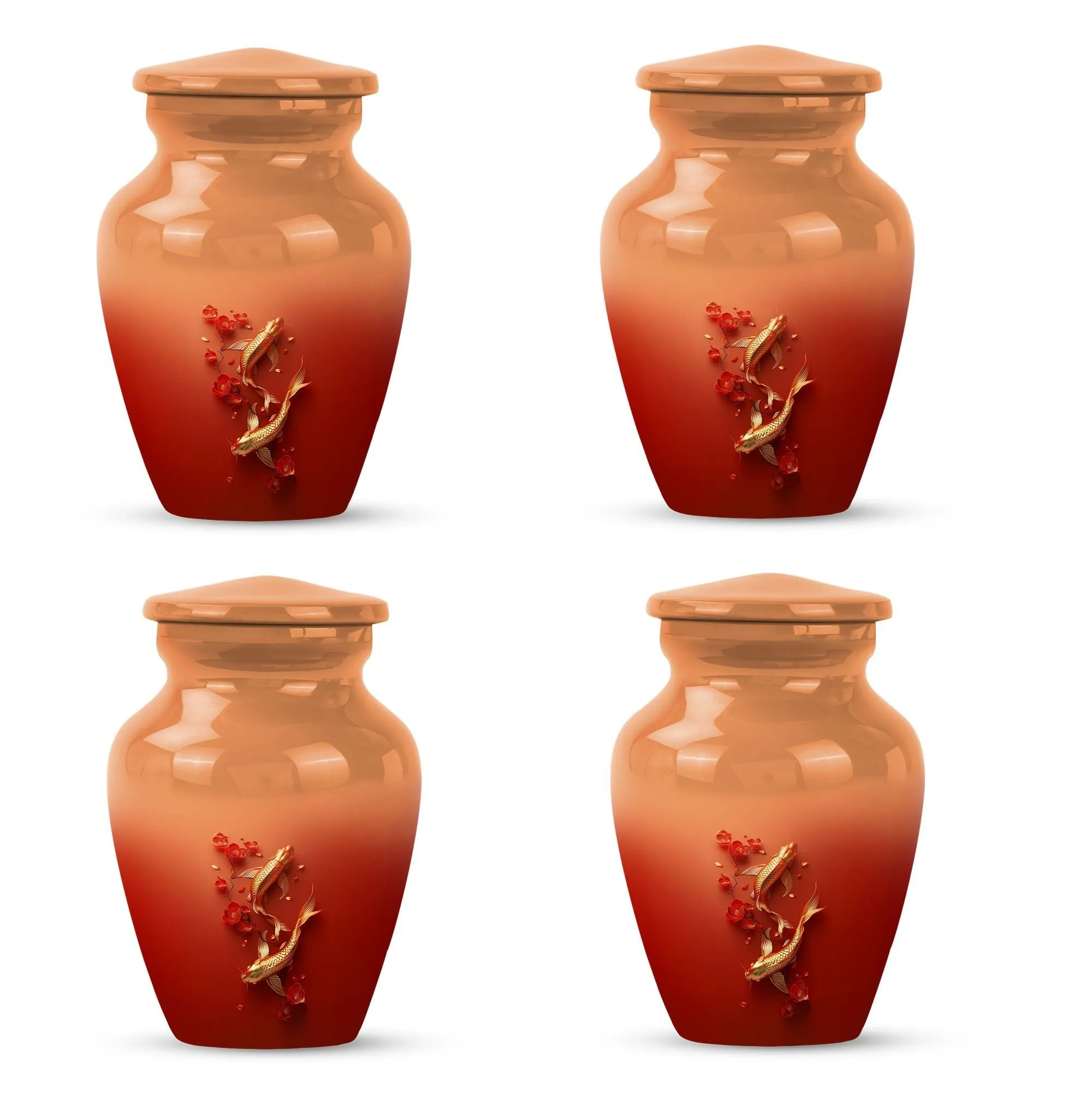 Beautiful Goldfish Cremation Urn for Cherished Memorials