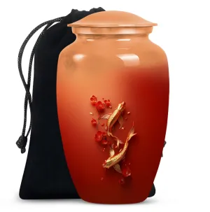 Beautiful Goldfish Cremation Urn for Cherished Memorials