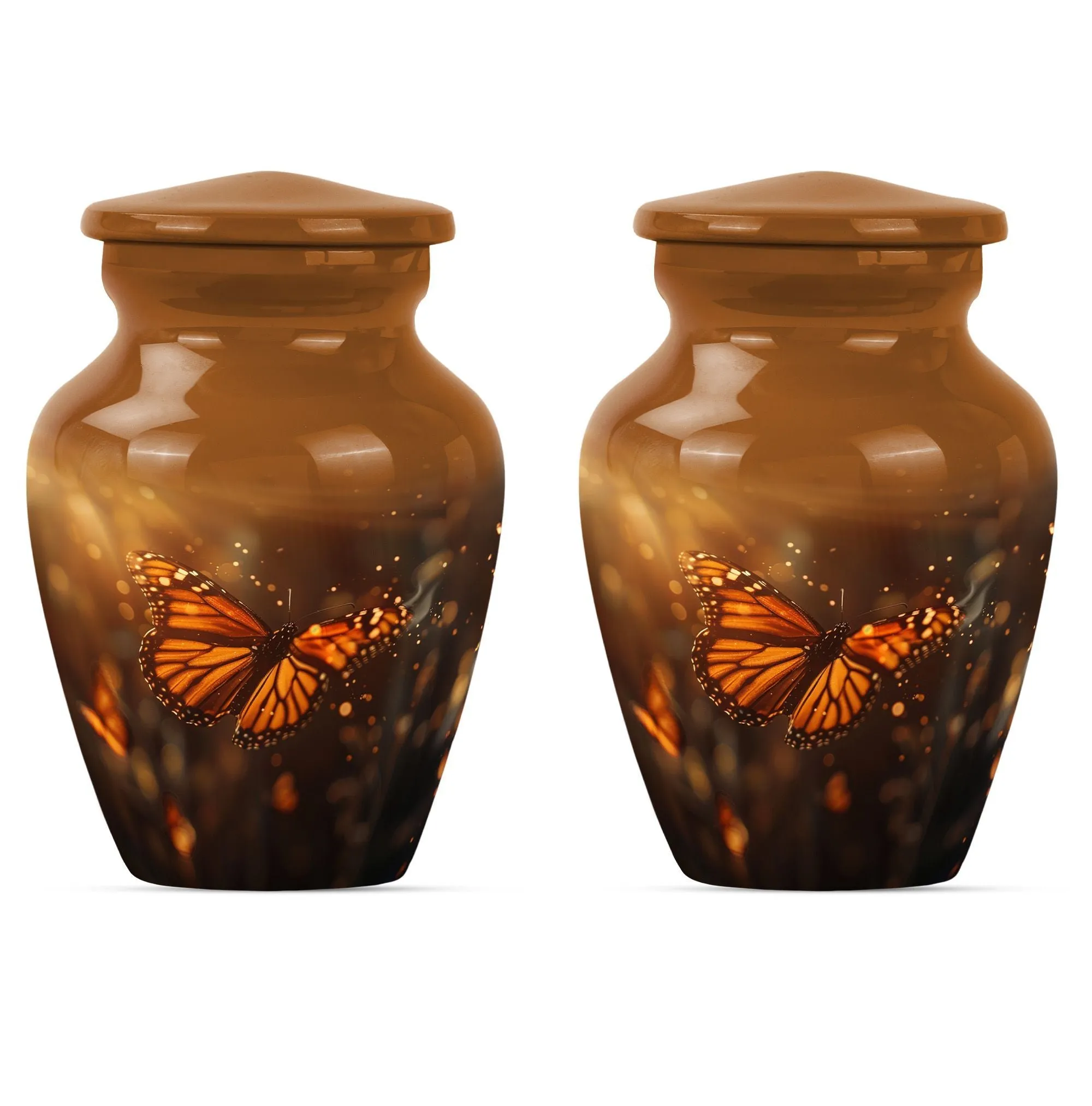 Big Butterfly Sanctuary - Serene Memorial Urn for Your Loved Ones