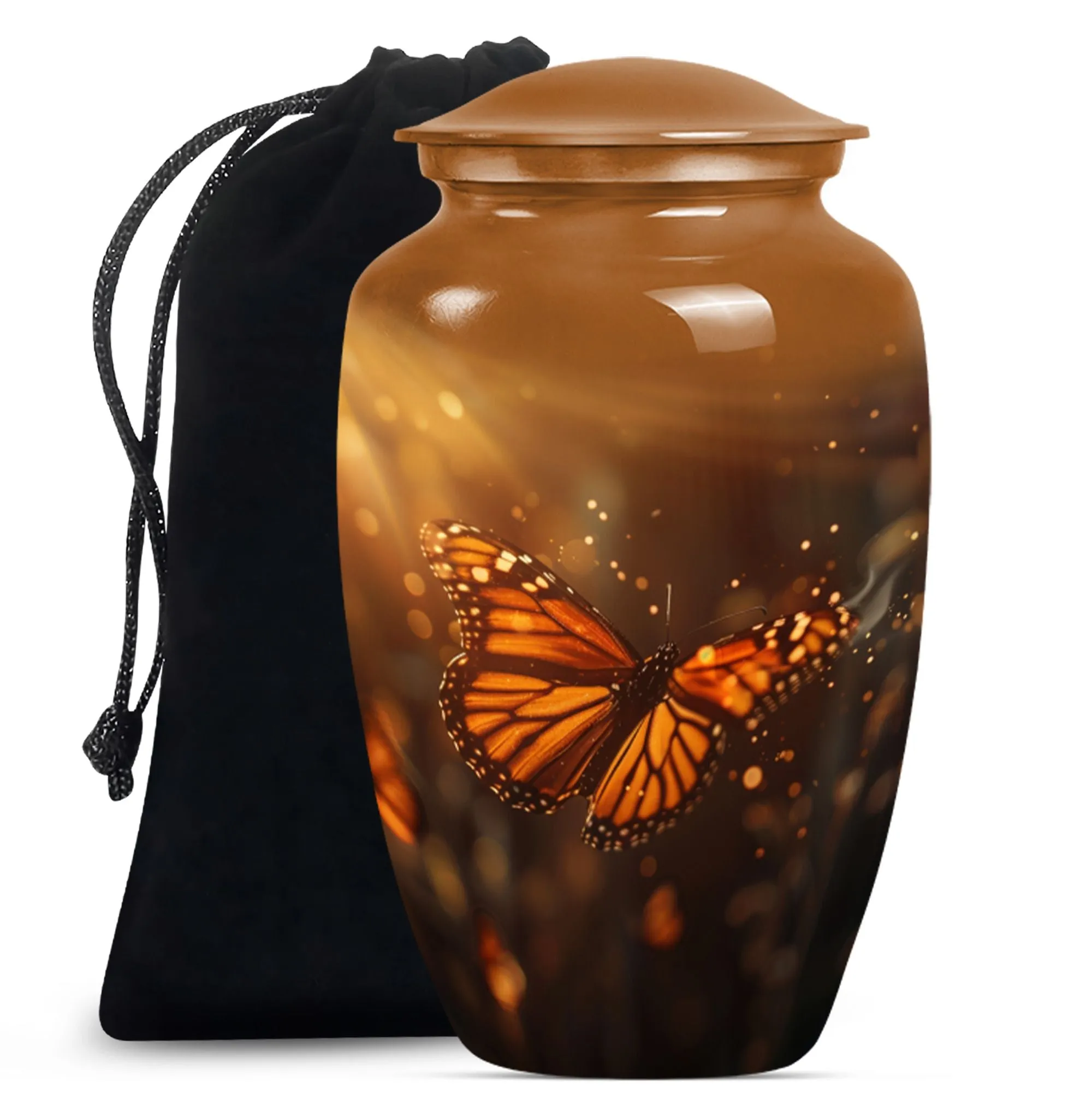 Big Butterfly Sanctuary - Serene Memorial Urn for Your Loved Ones