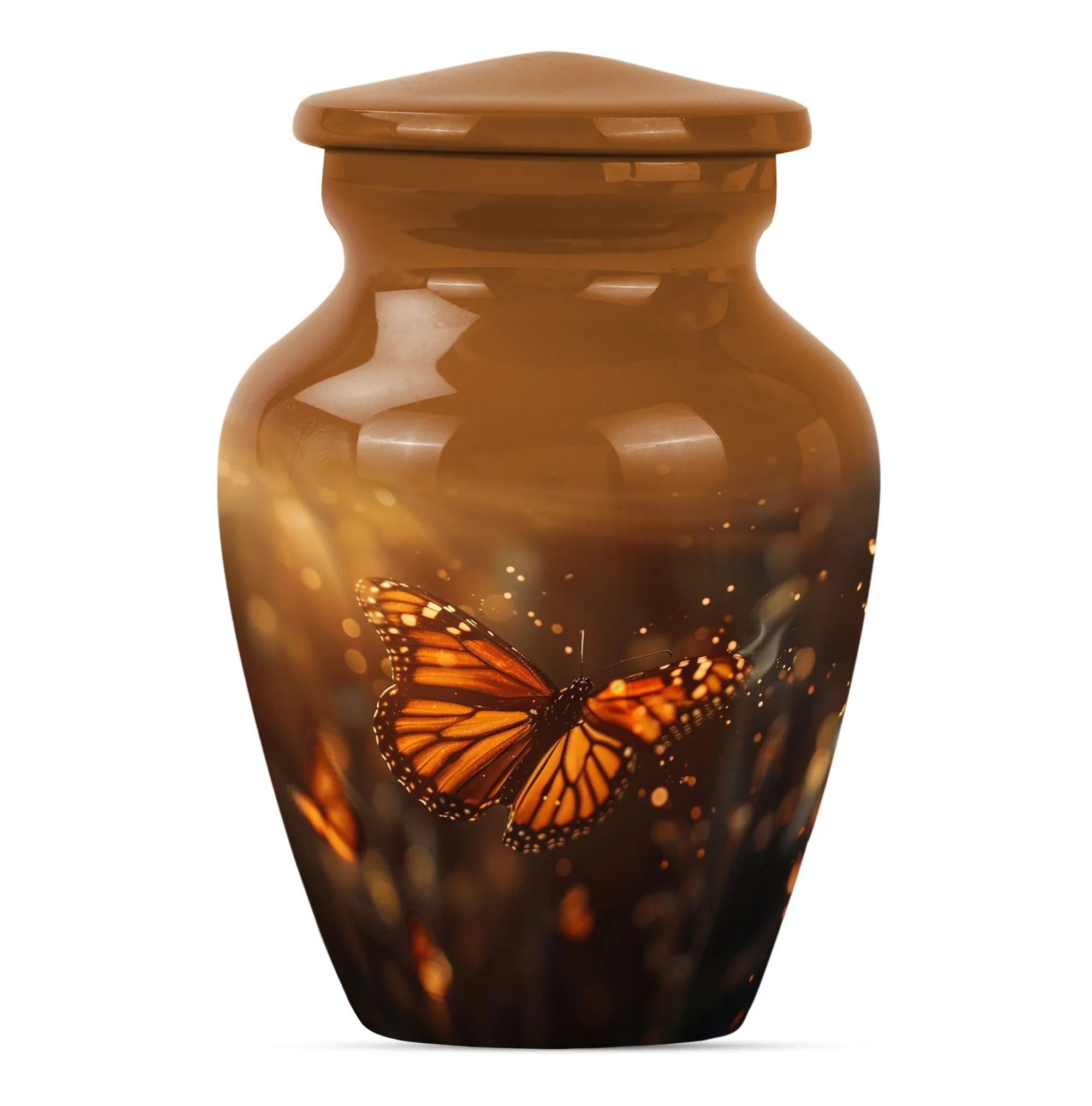 Big Butterfly Sanctuary - Serene Memorial Urn for Your Loved Ones