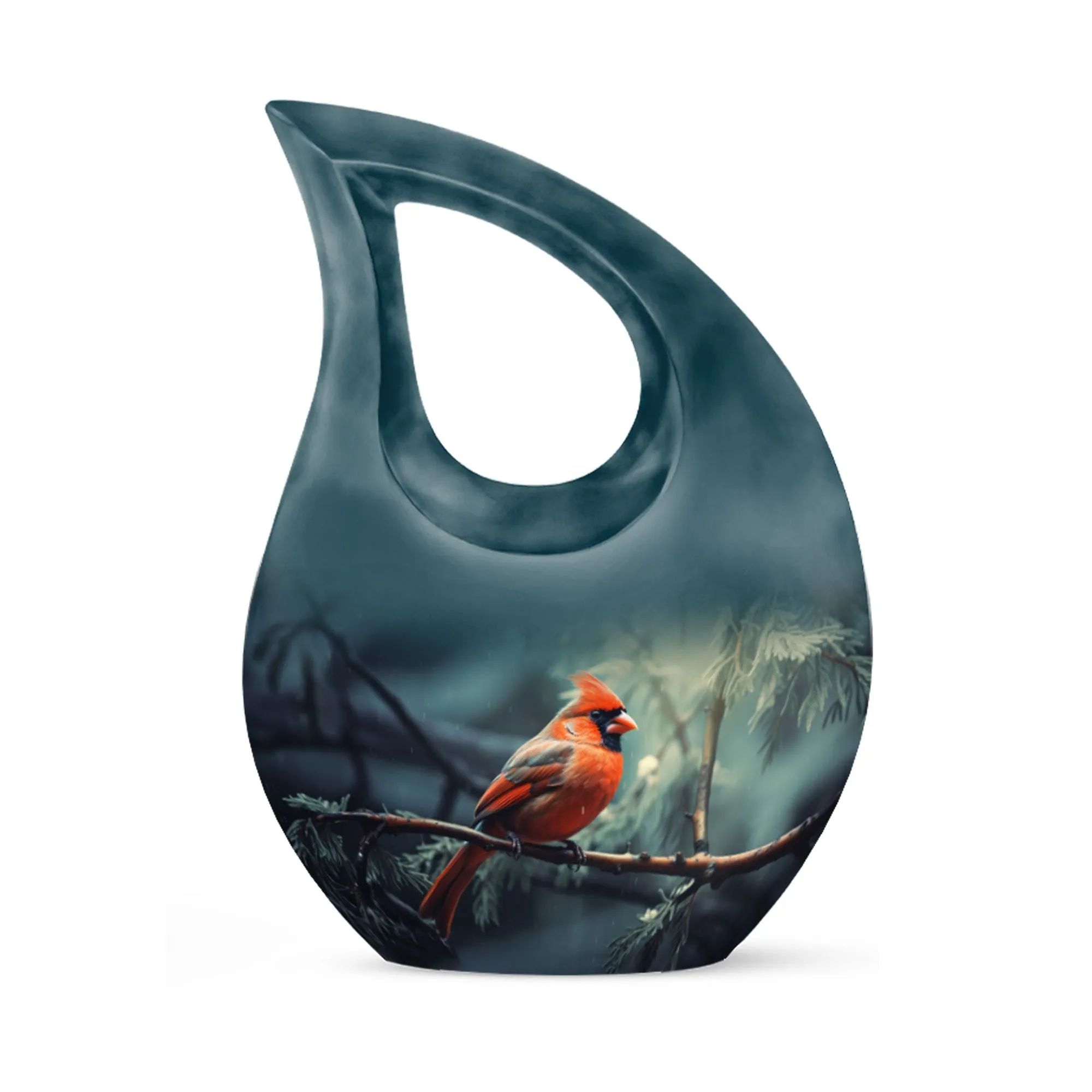 Bird Urn: Extra Large Aluminium Cremation Urn For Human Ashes