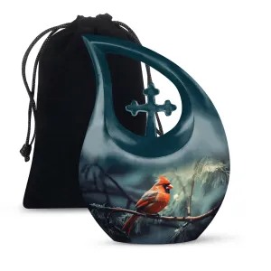 Bird Urn: Extra Large Aluminium Cremation Urn For Human Ashes