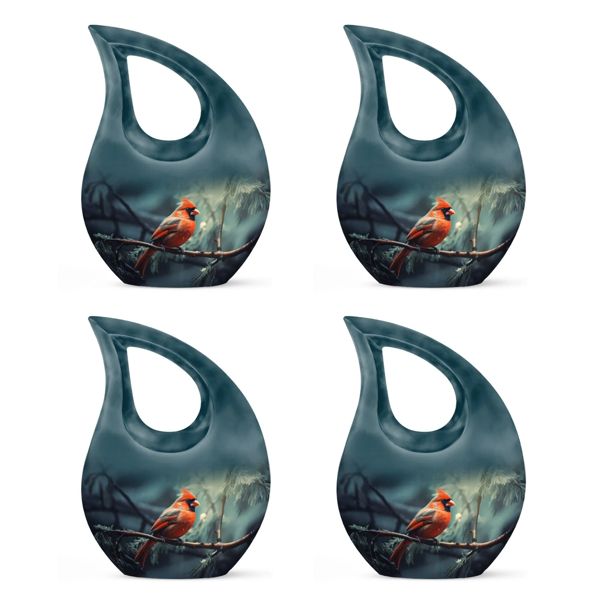 Bird Urn: Extra Large Aluminium Cremation Urn For Human Ashes