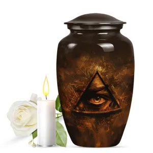 Blessed Keepsake: Catholic Urn - Solemn Memorial for Loved Ones