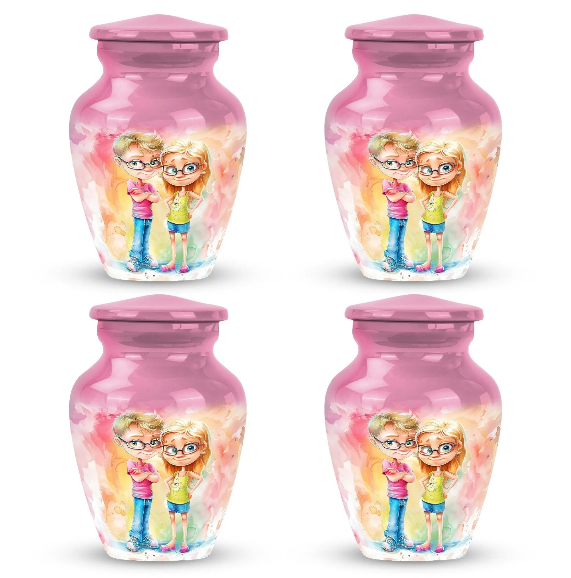 Brother and Sister Memorial Cremation Urn for Ages