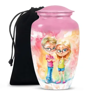 Brother and Sister Memorial Cremation Urn for Ages