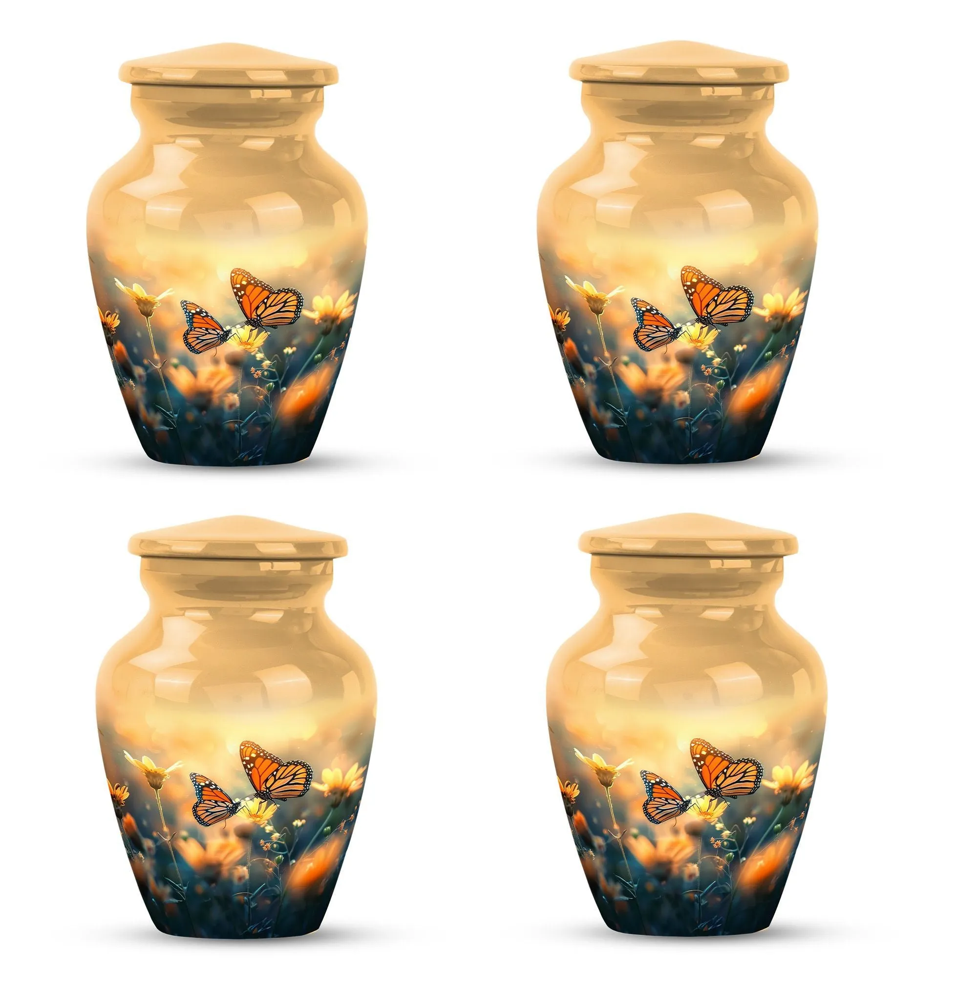 Butterfly Memorial Urn: Cremation Tribute for Women Ashes