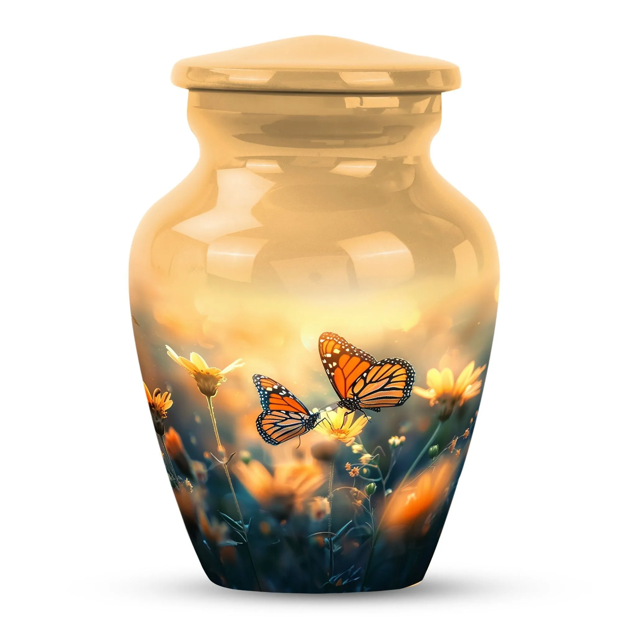 Butterfly Memorial Urn: Cremation Tribute for Women Ashes